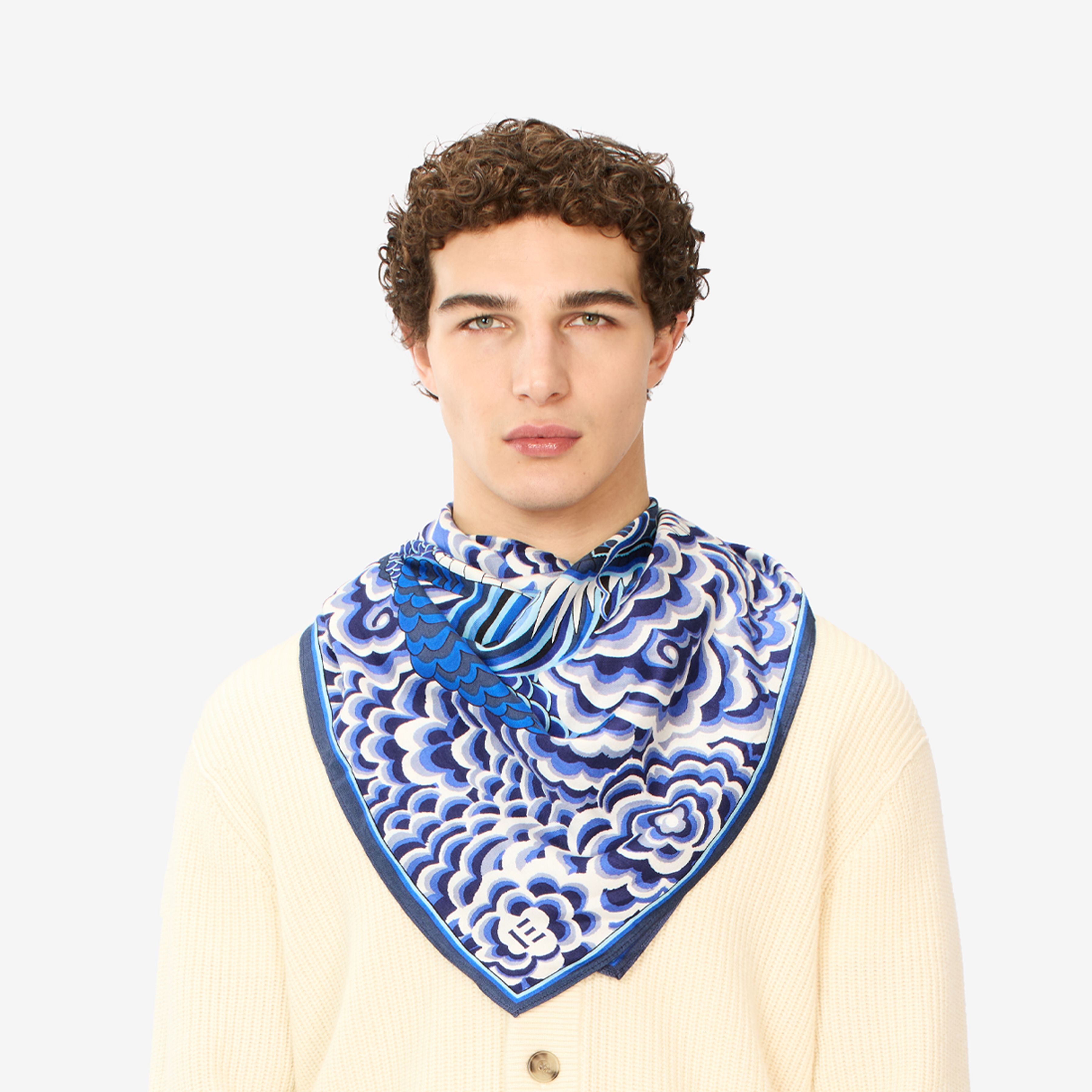 Square 100 - Dragon - Blue