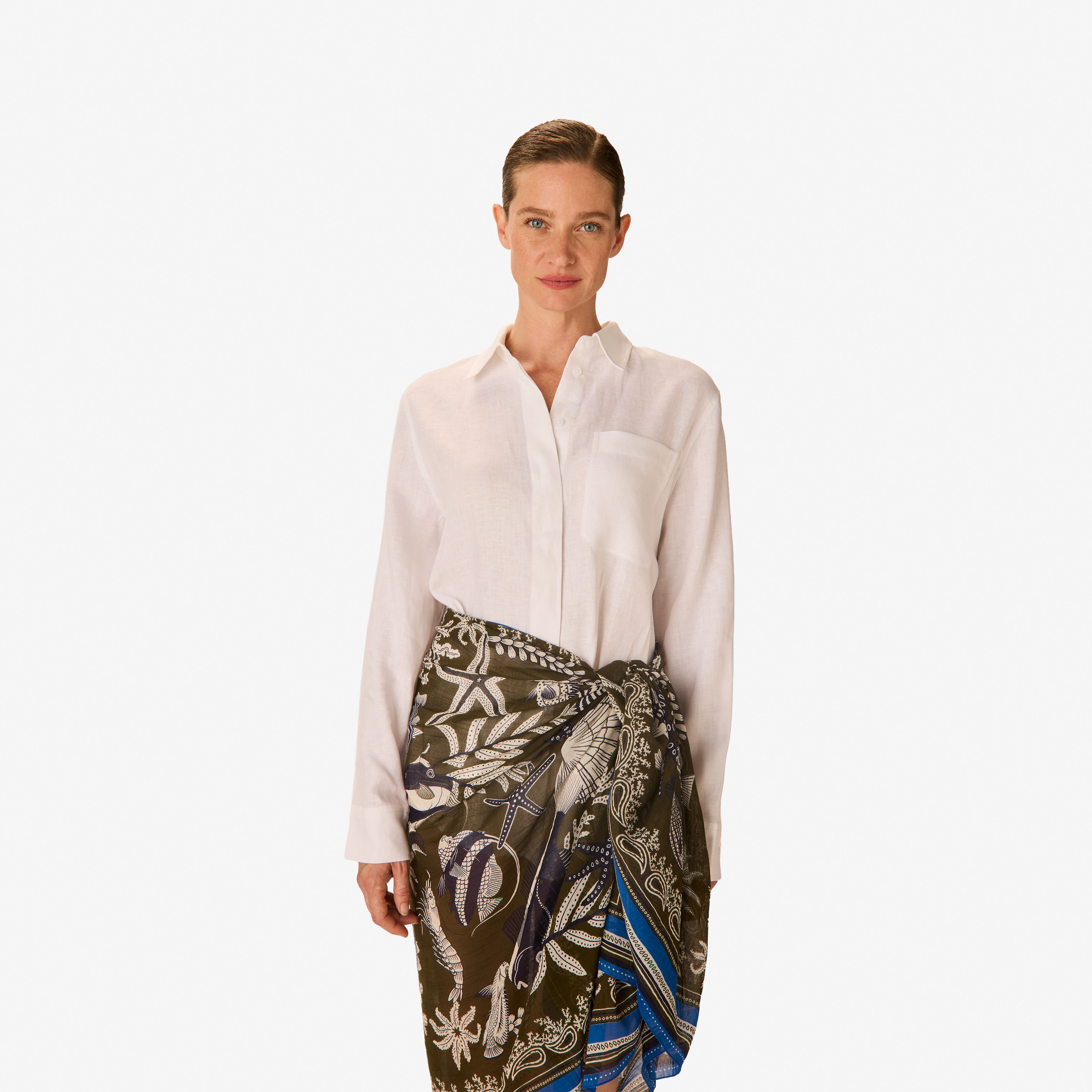 Scarf 100 - Neptune - Khaki