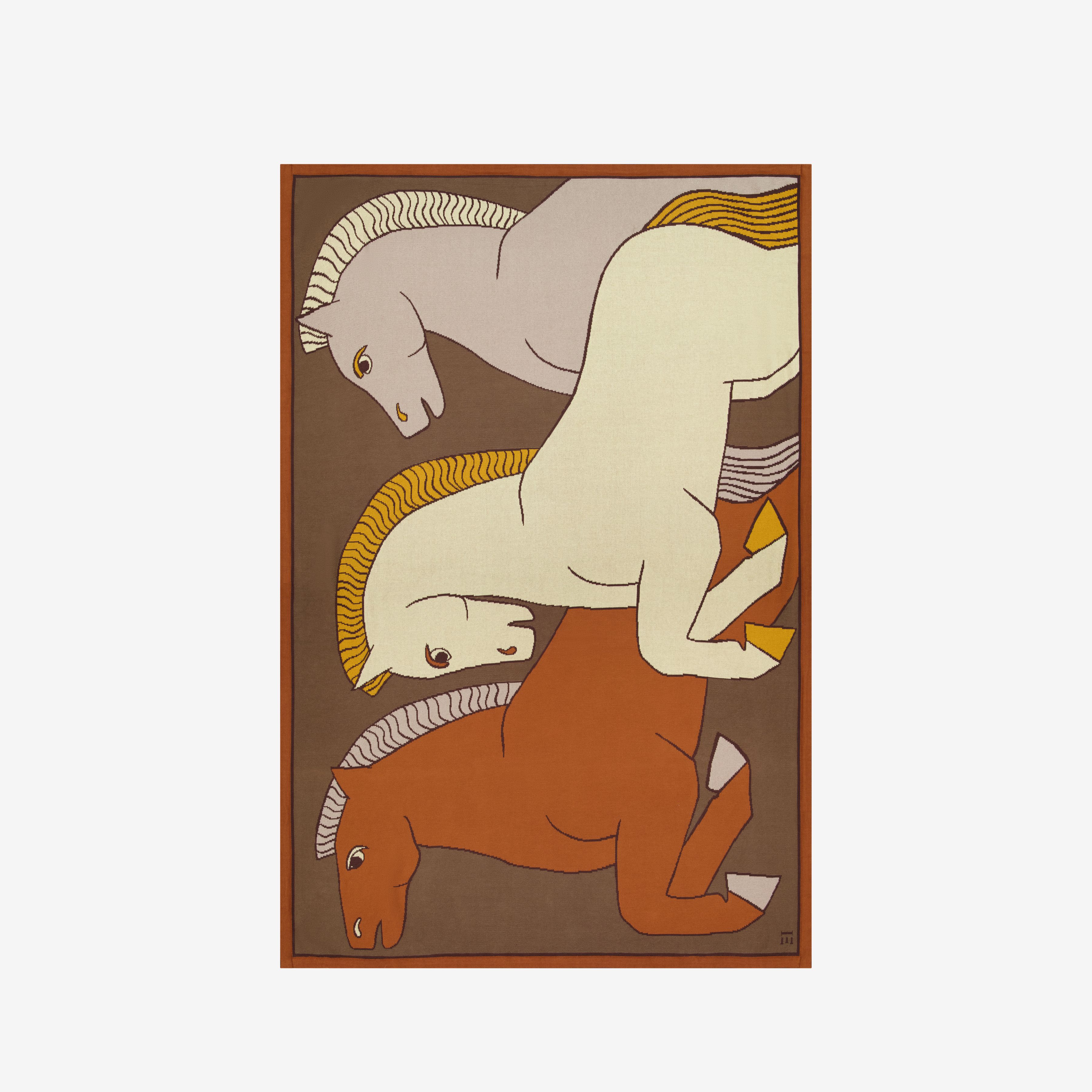 Plaid 130 - Cavale - kaki