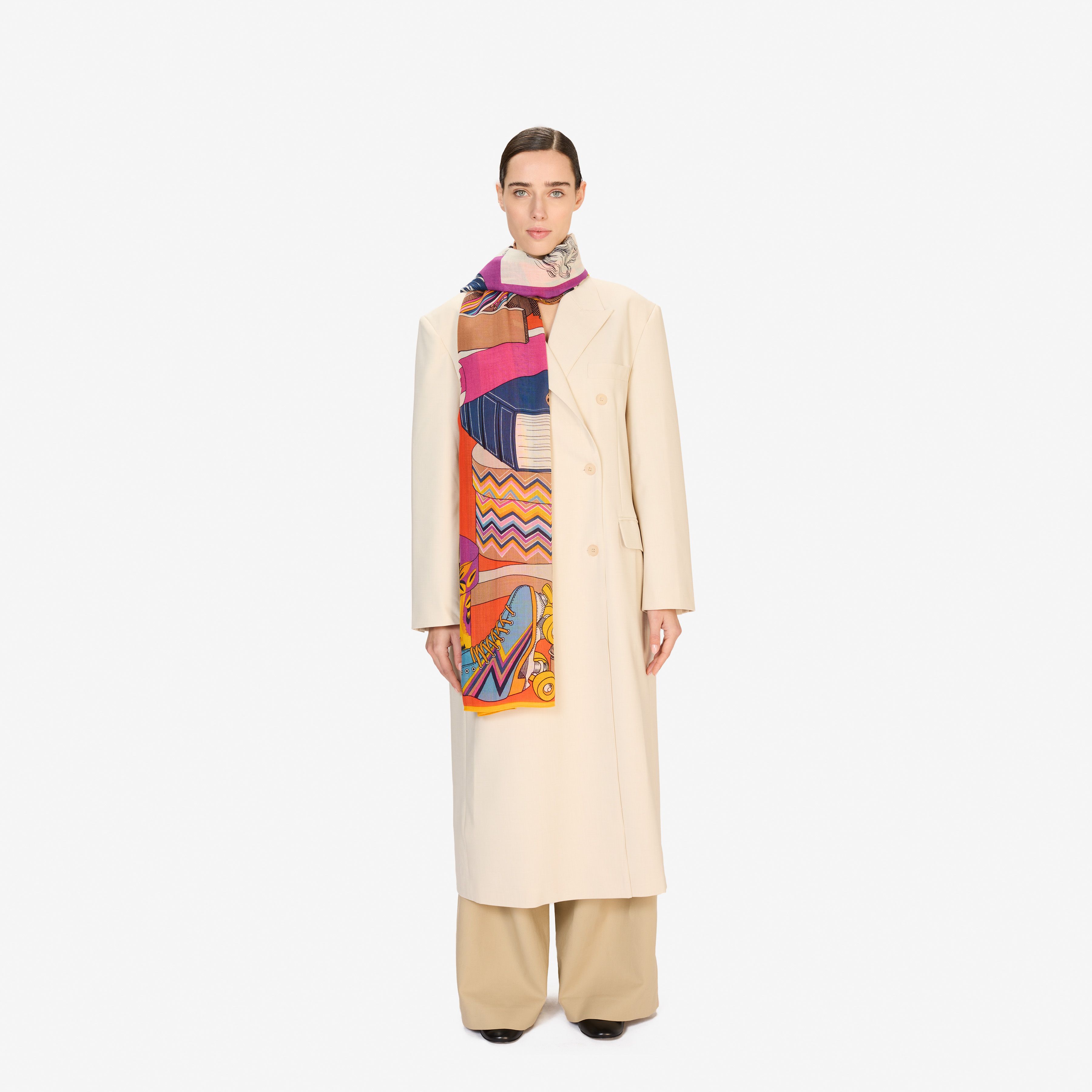 Scarf 100 - Atelier - Orange