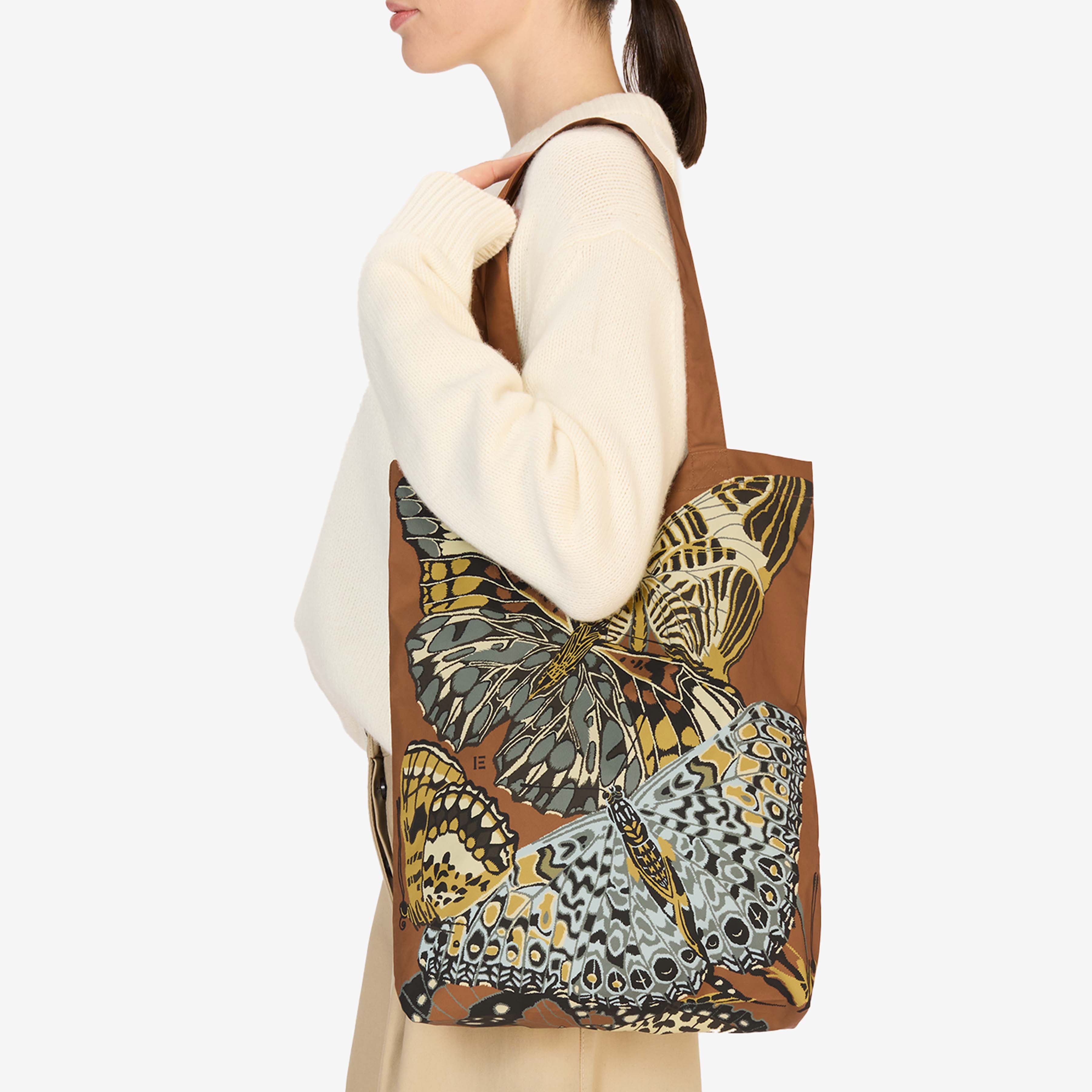 Shopper Bag - Papillons - Natural