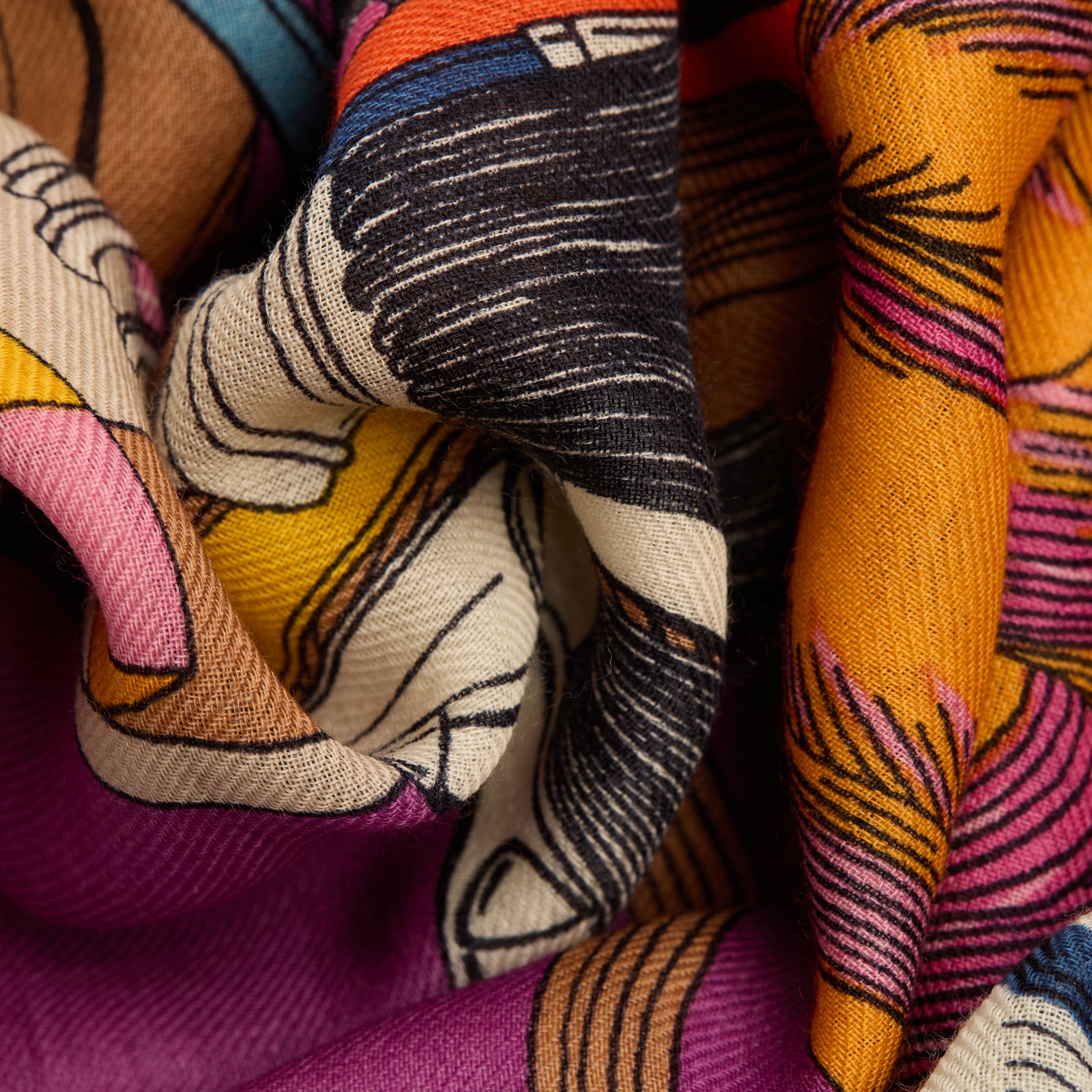 Scarf 100 - Atelier - Orange