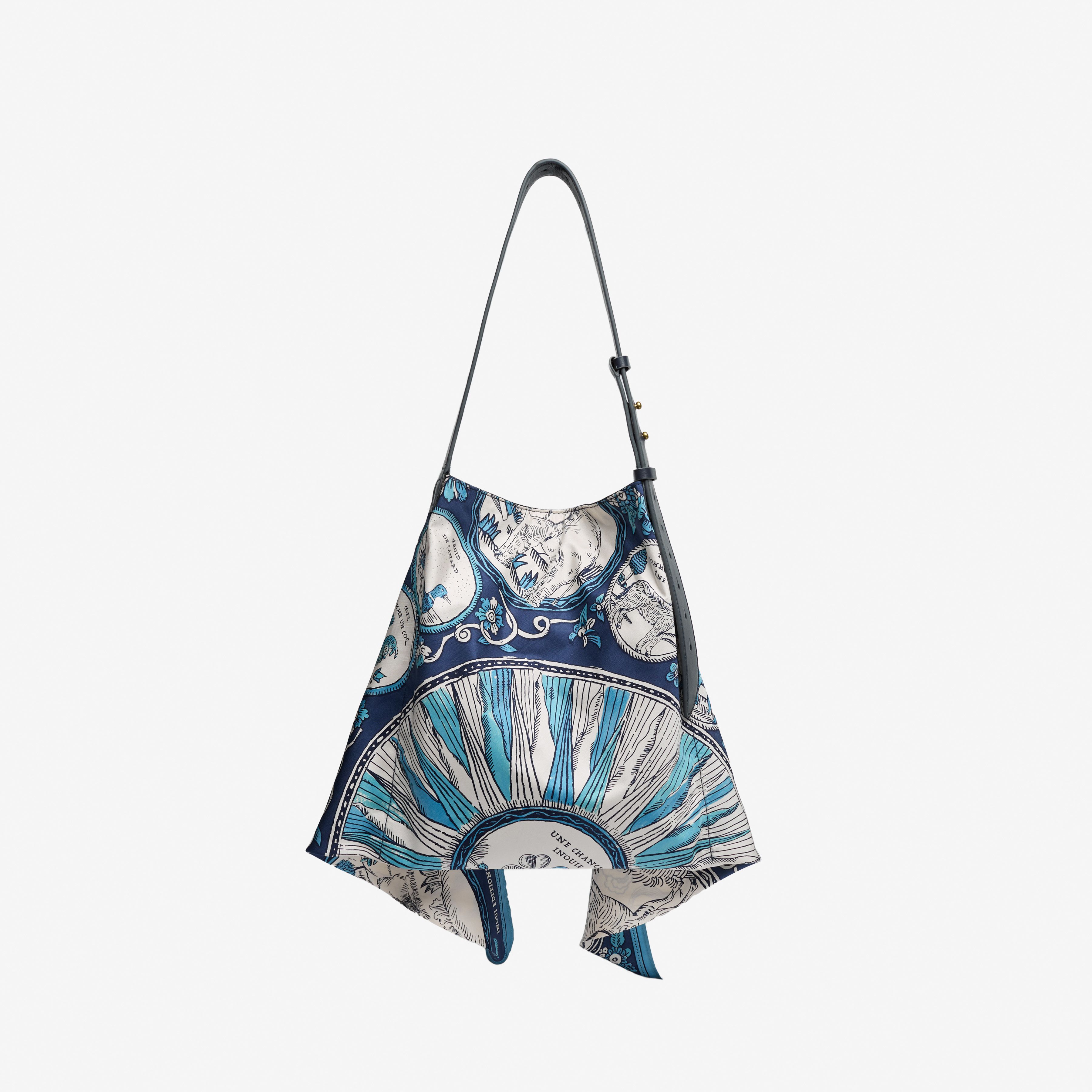 Bolso Scarf - Chance Inoui - Azul Marino