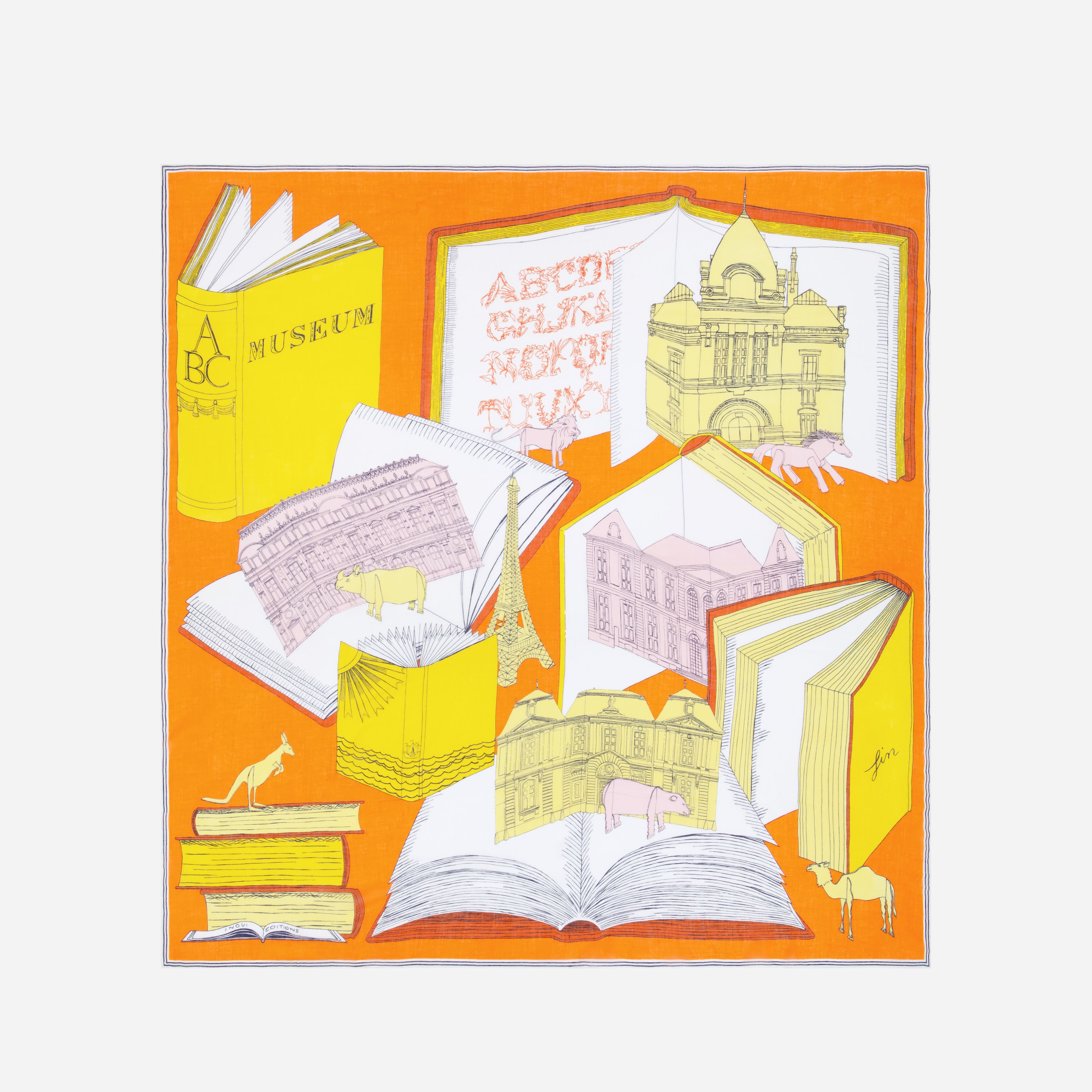 Square 130 - Museum - Orange