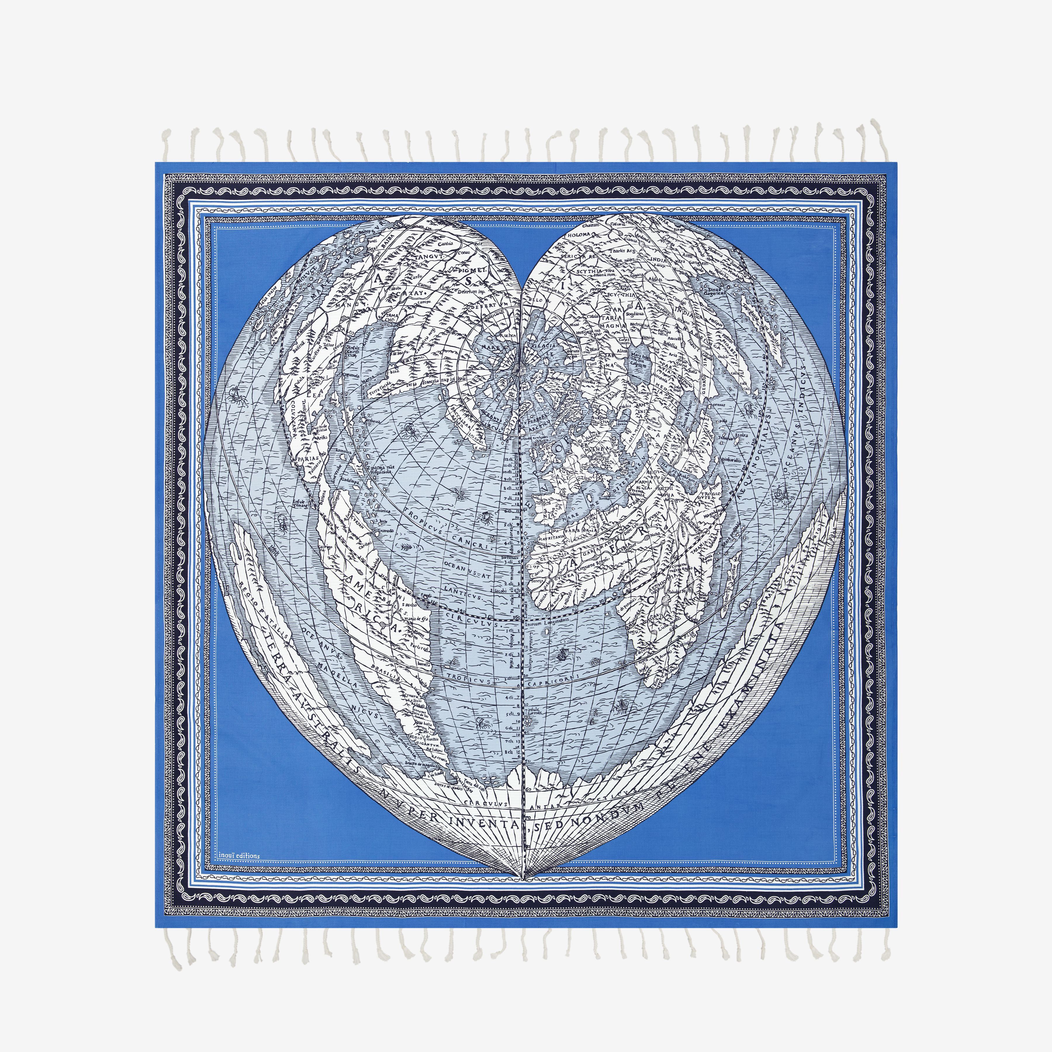 Fouta Towel 190 - Mappemonde - Blue