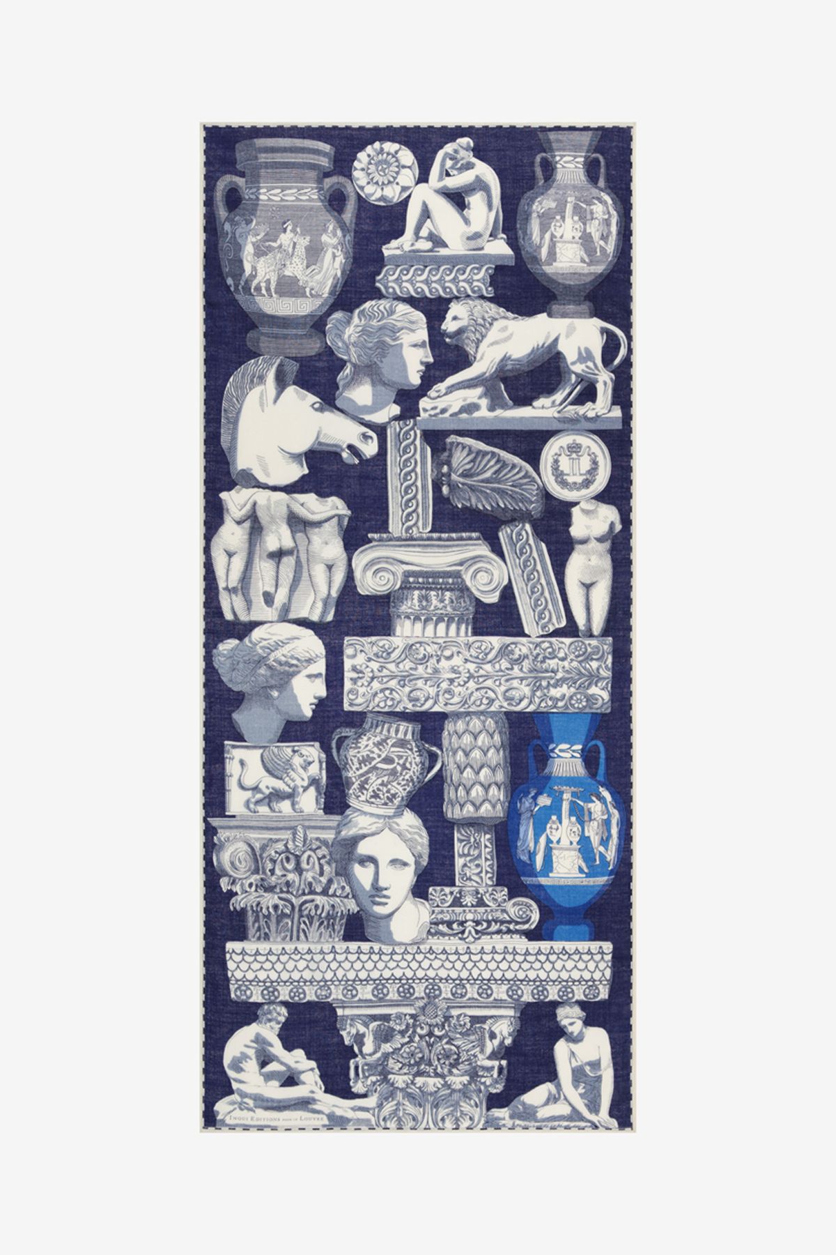 Écharpe 80 - Archives - Bleu Marine