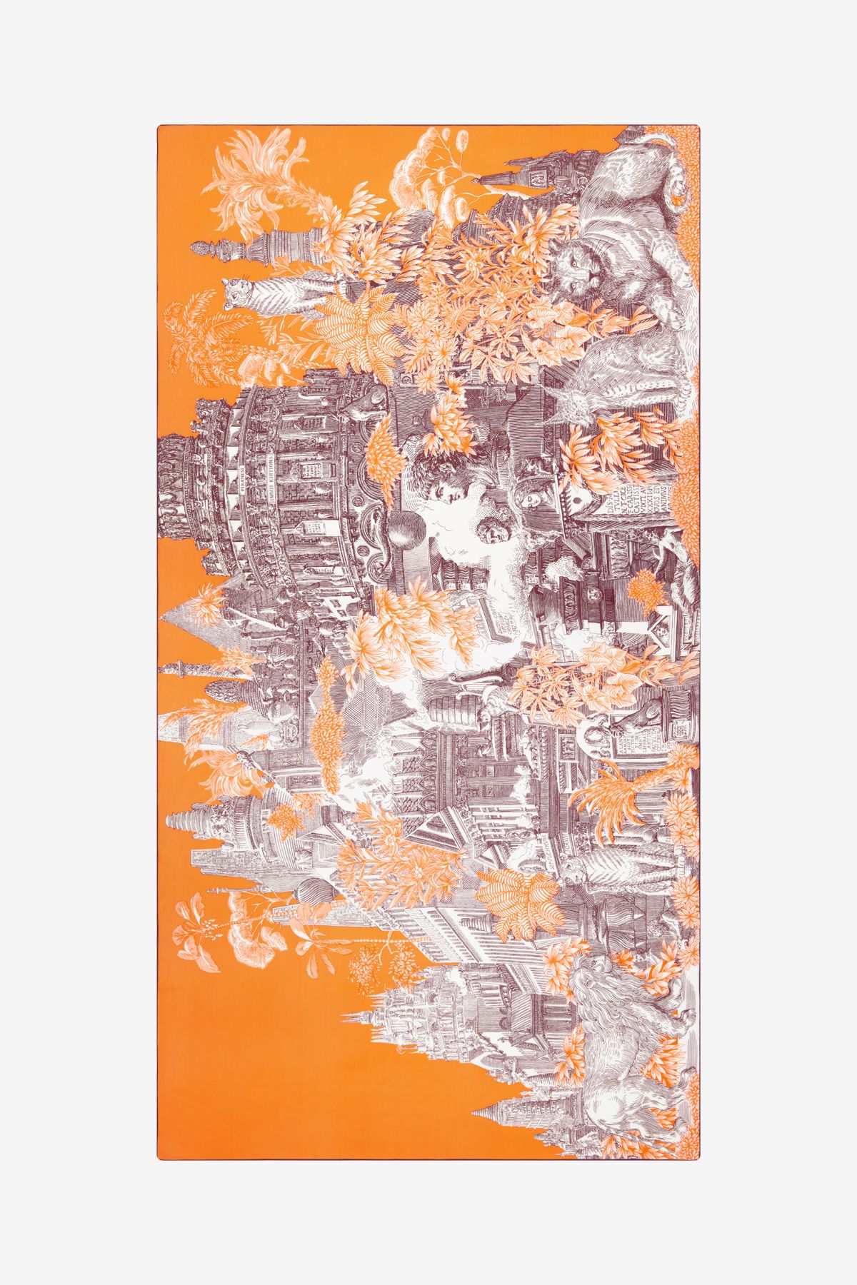 Écharpe  100 - Piranesi - Orange