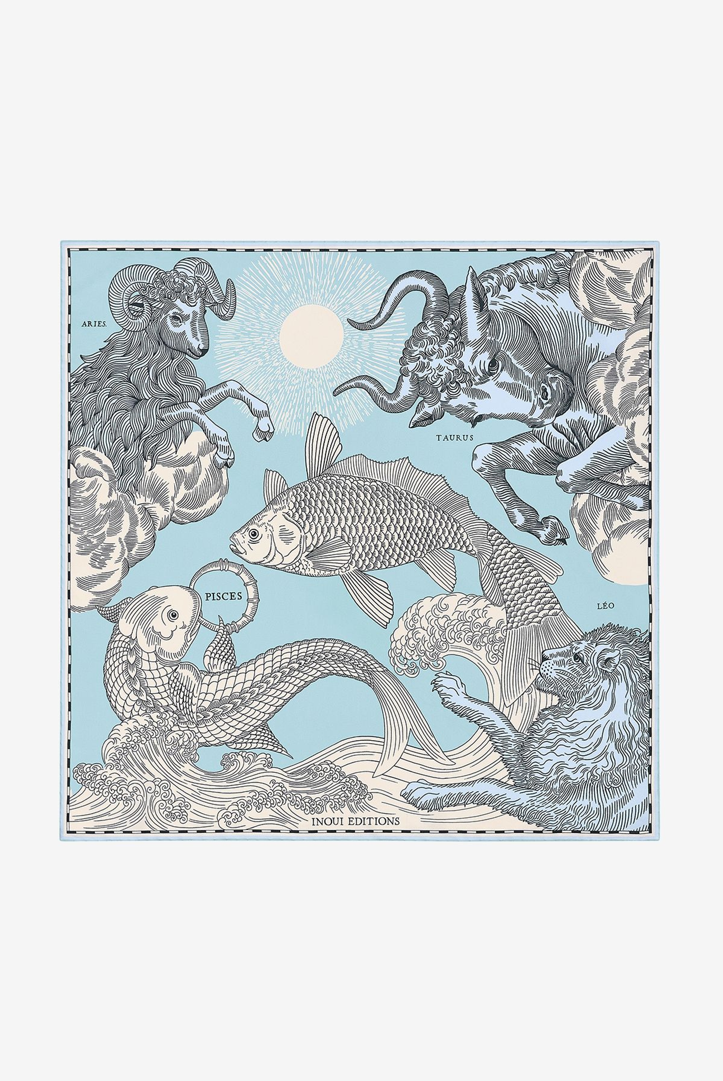 Square 65 - Astro Pisces - Blue