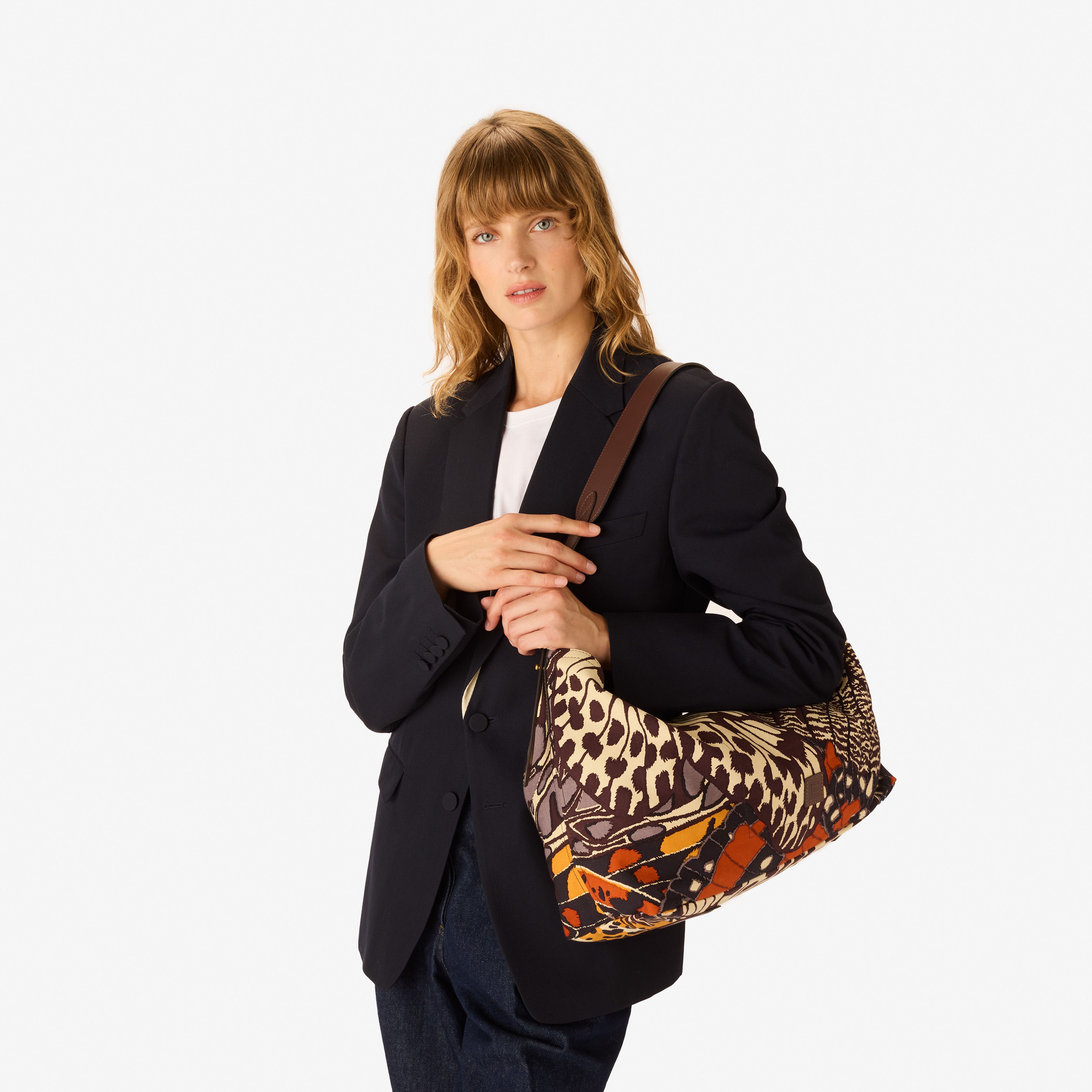 Sac Maxi Campus - Papillons - Naturel