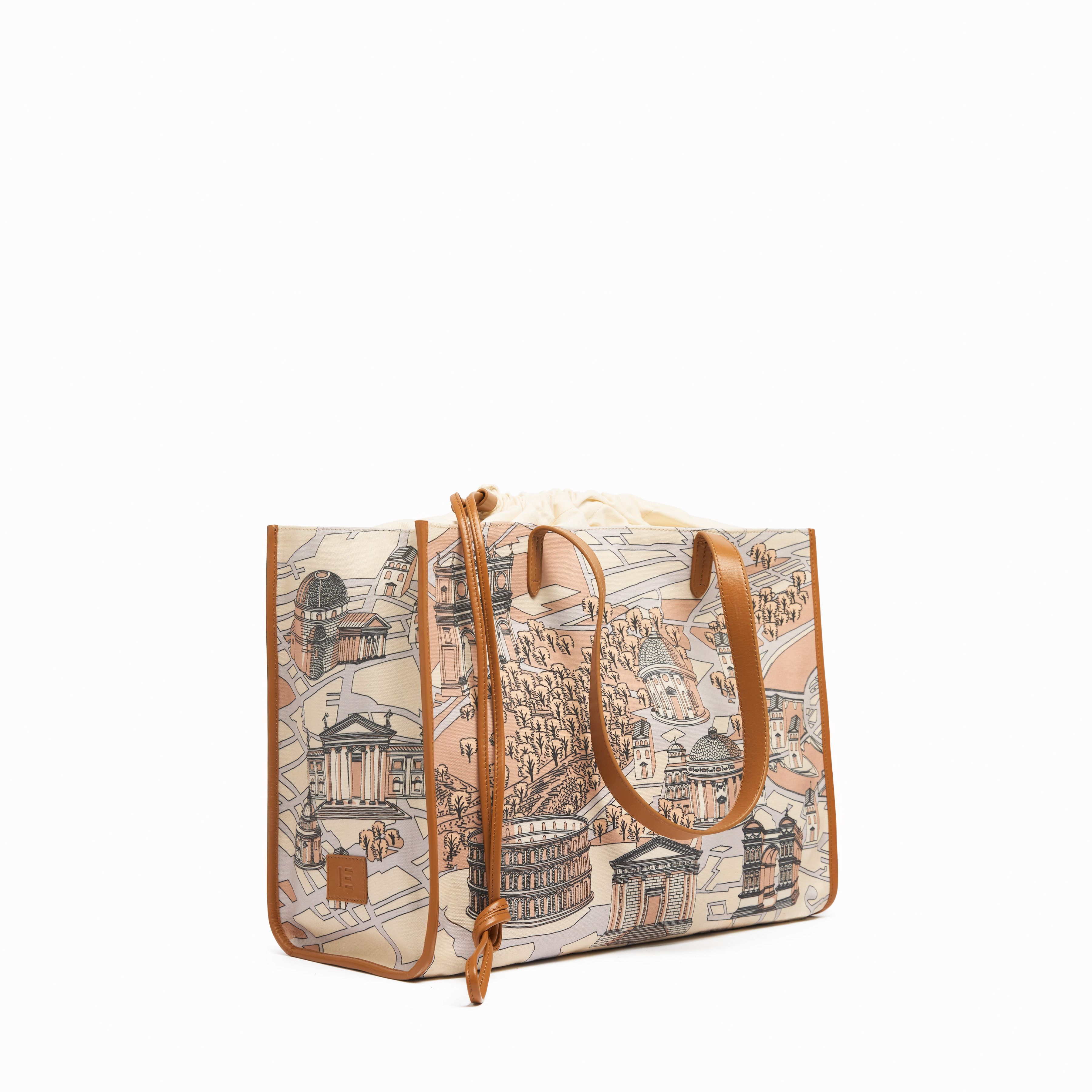 Shopping Bag - Rome - Powder