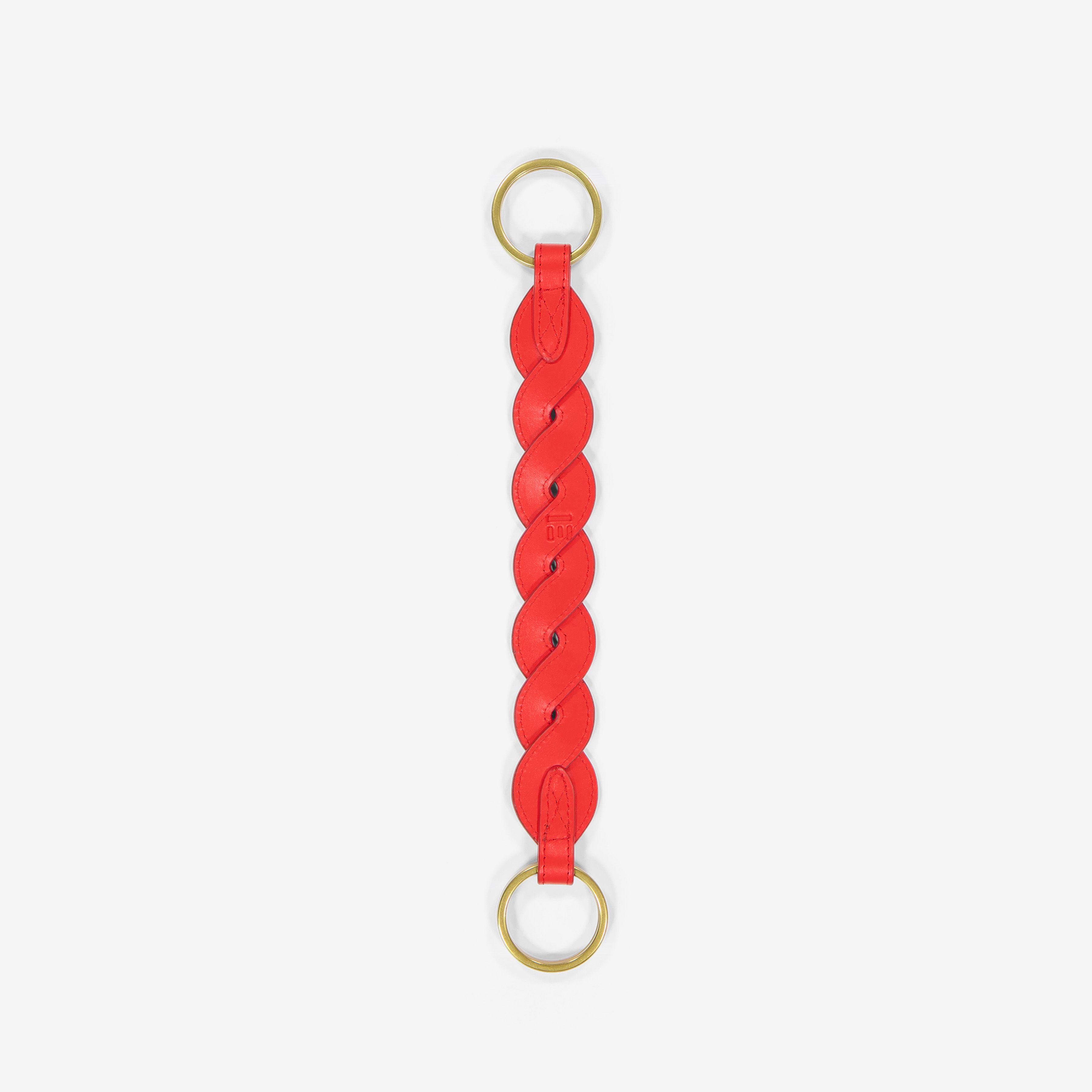 Anse En Cuir - Braid - Rouge