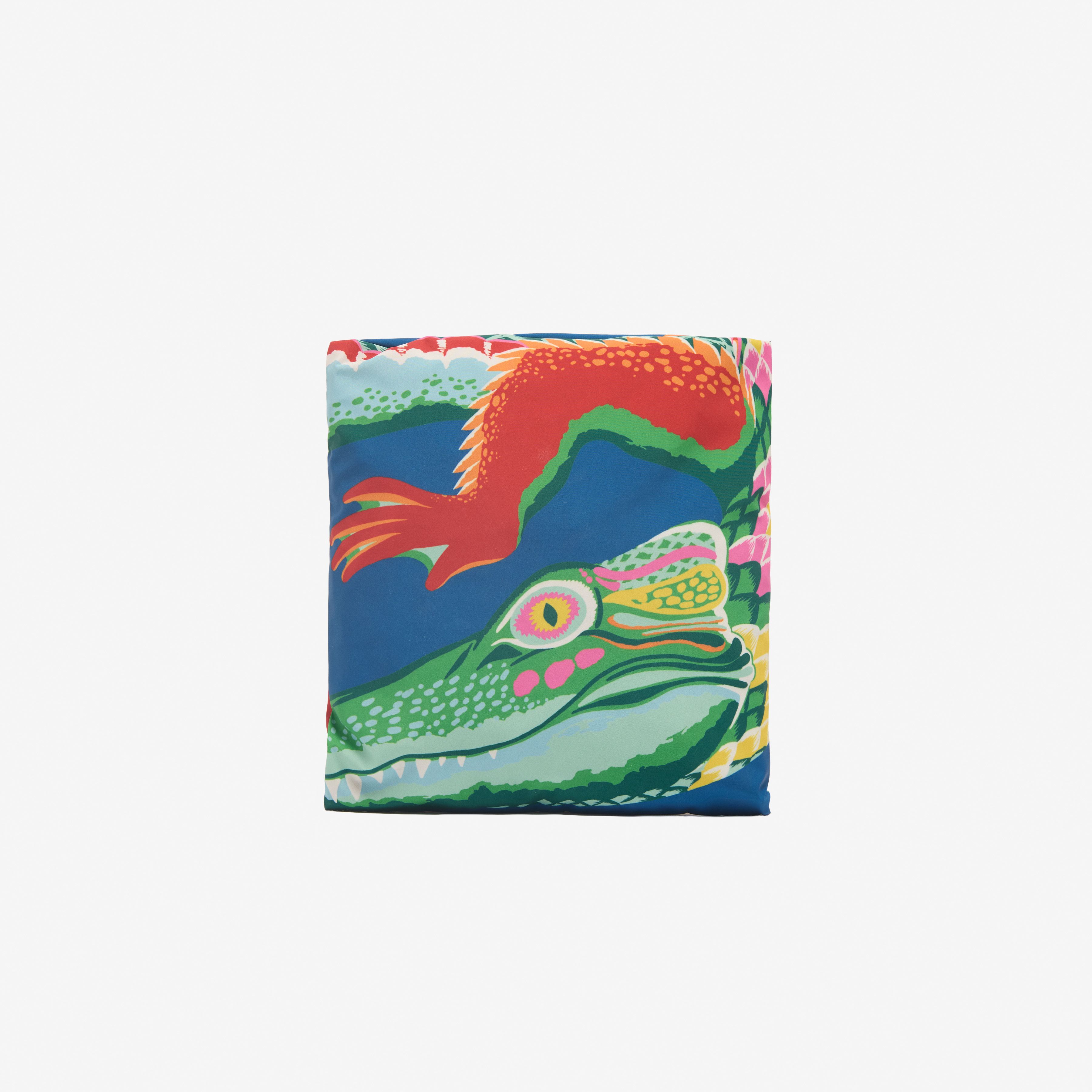 Maxi Shopper Bag - Croco - Multicolor