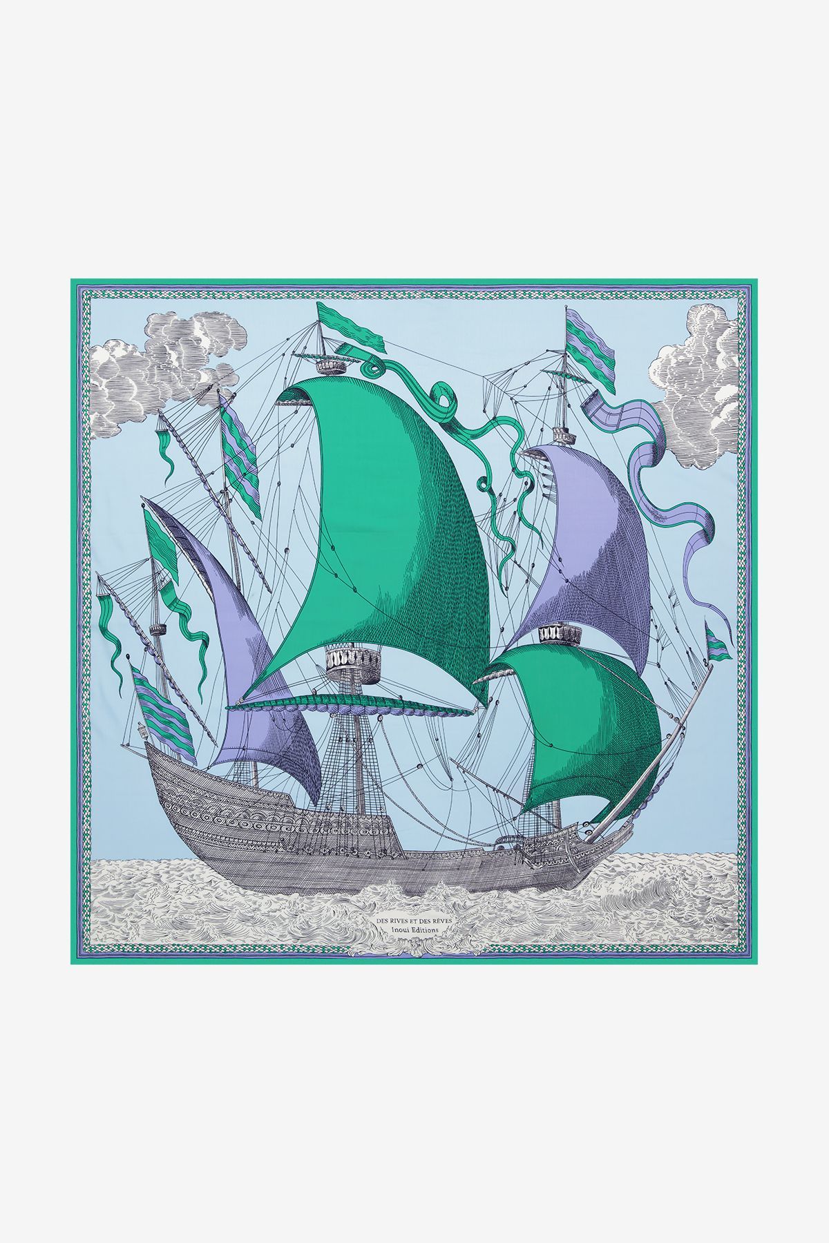 Carré 130 - Des Rives et Des Reves - Vert