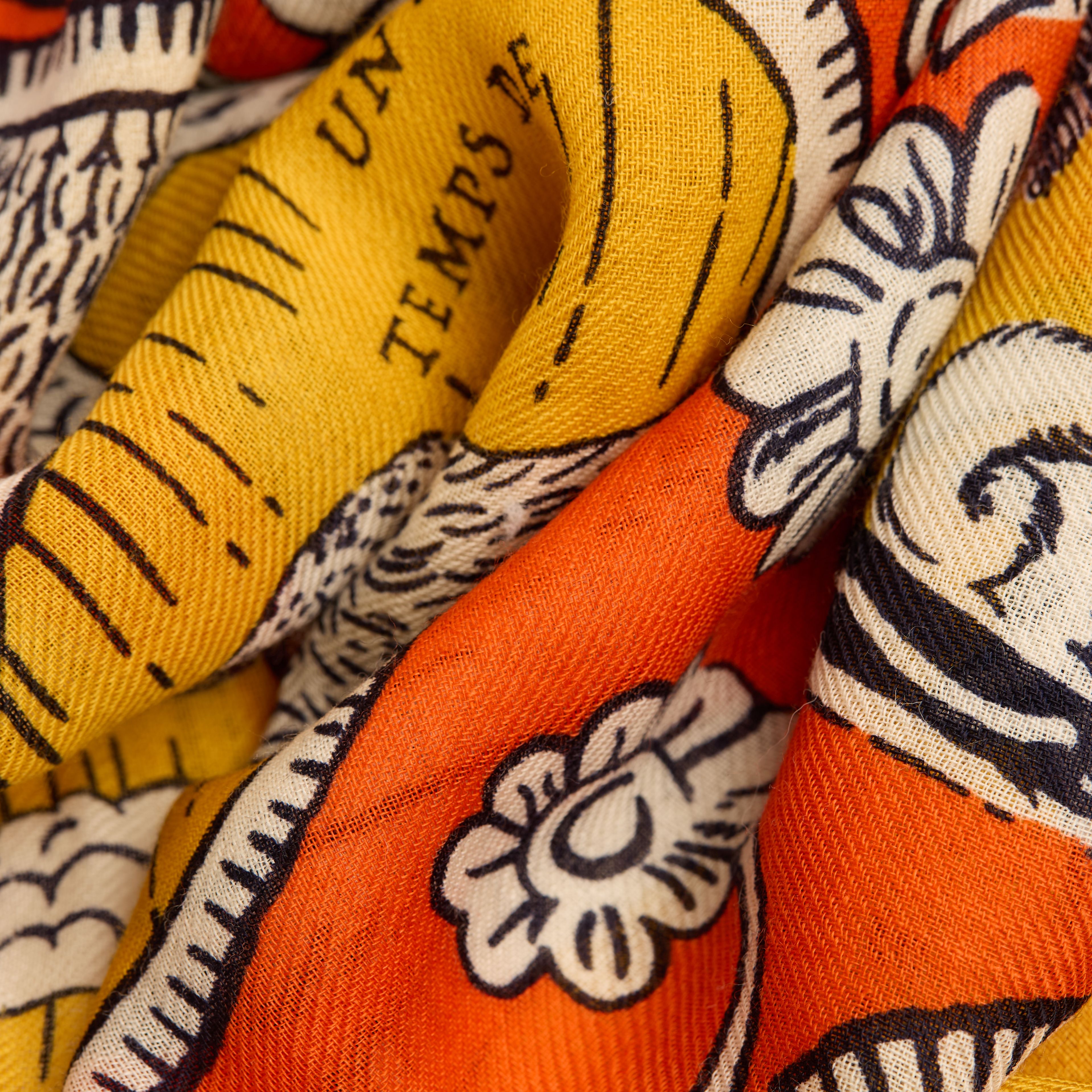 Scarf 70 - Chance Inoui - Orange