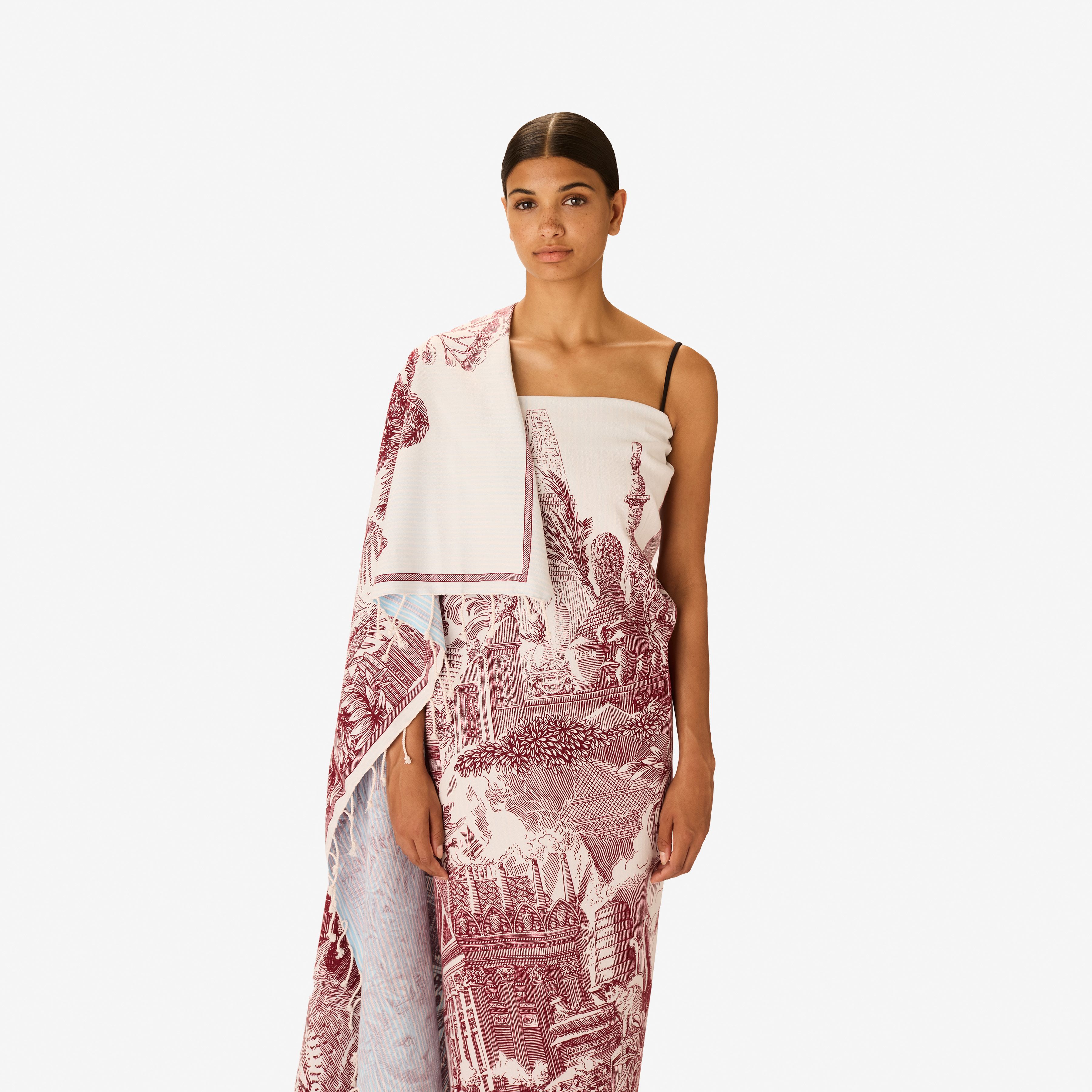 Fouta 140 - Piranesi - Rouge