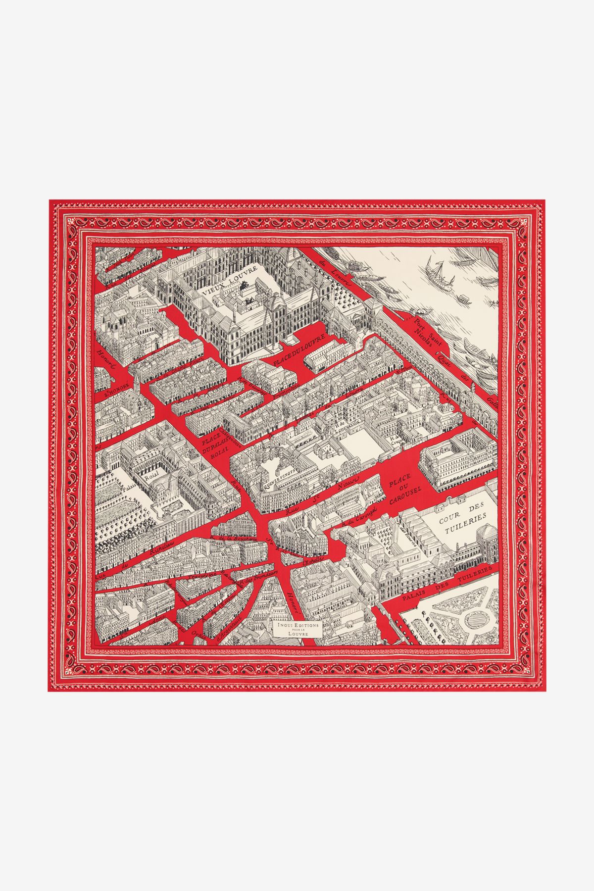 Carré 100 - Louvre - Rouge