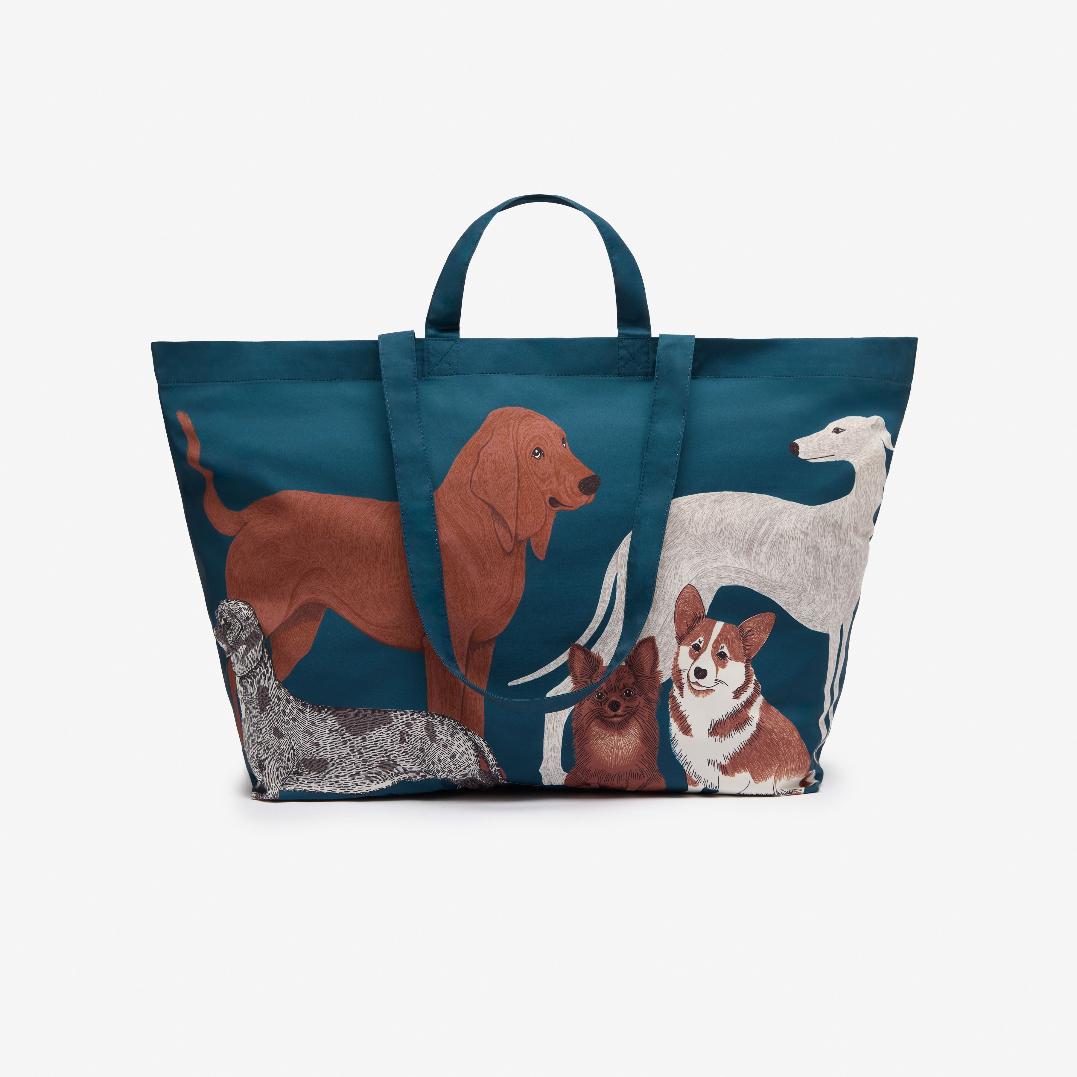 Maxi Shopper Bag - Toutou - Duck Blue