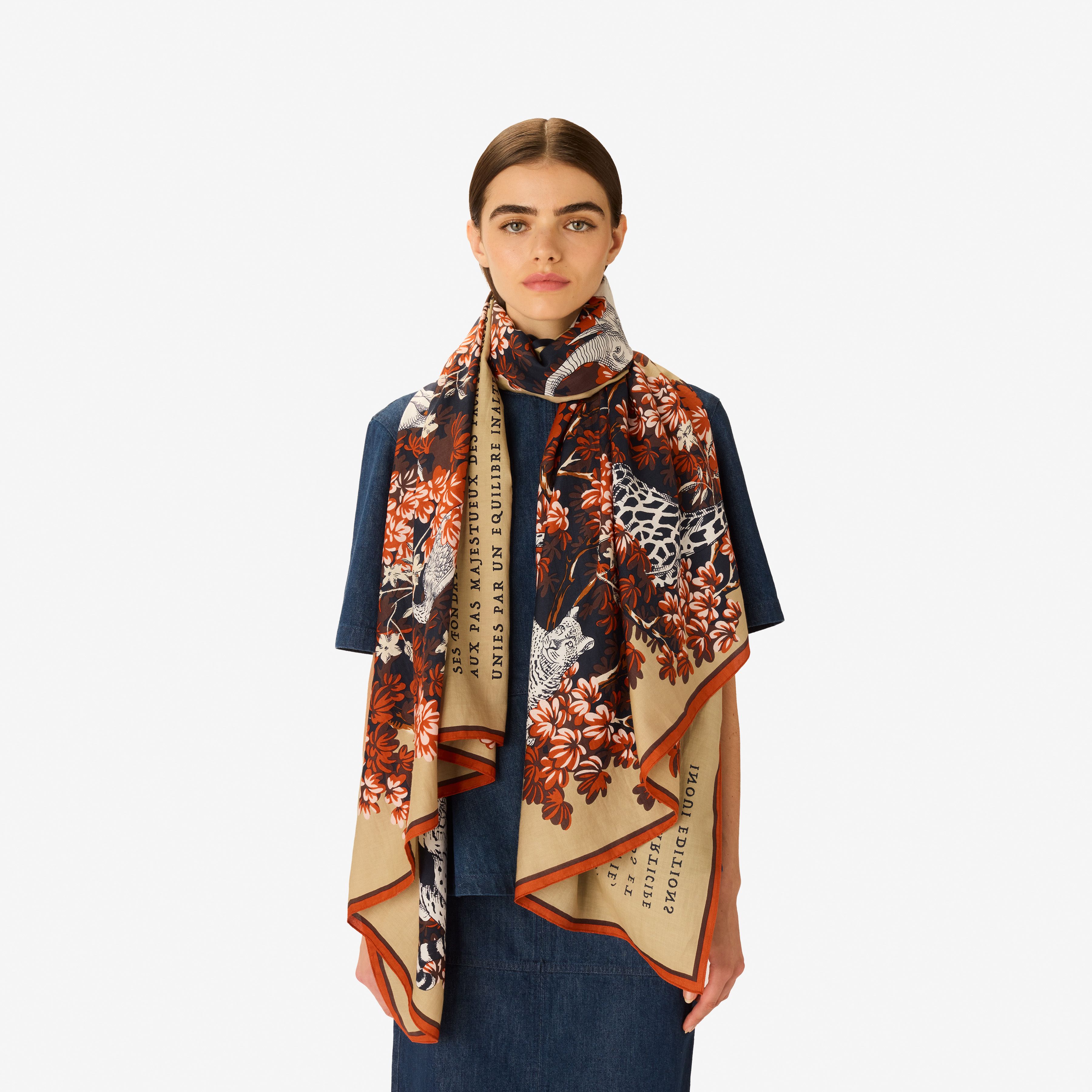 Schal 100 - Bestiaire - Pulver