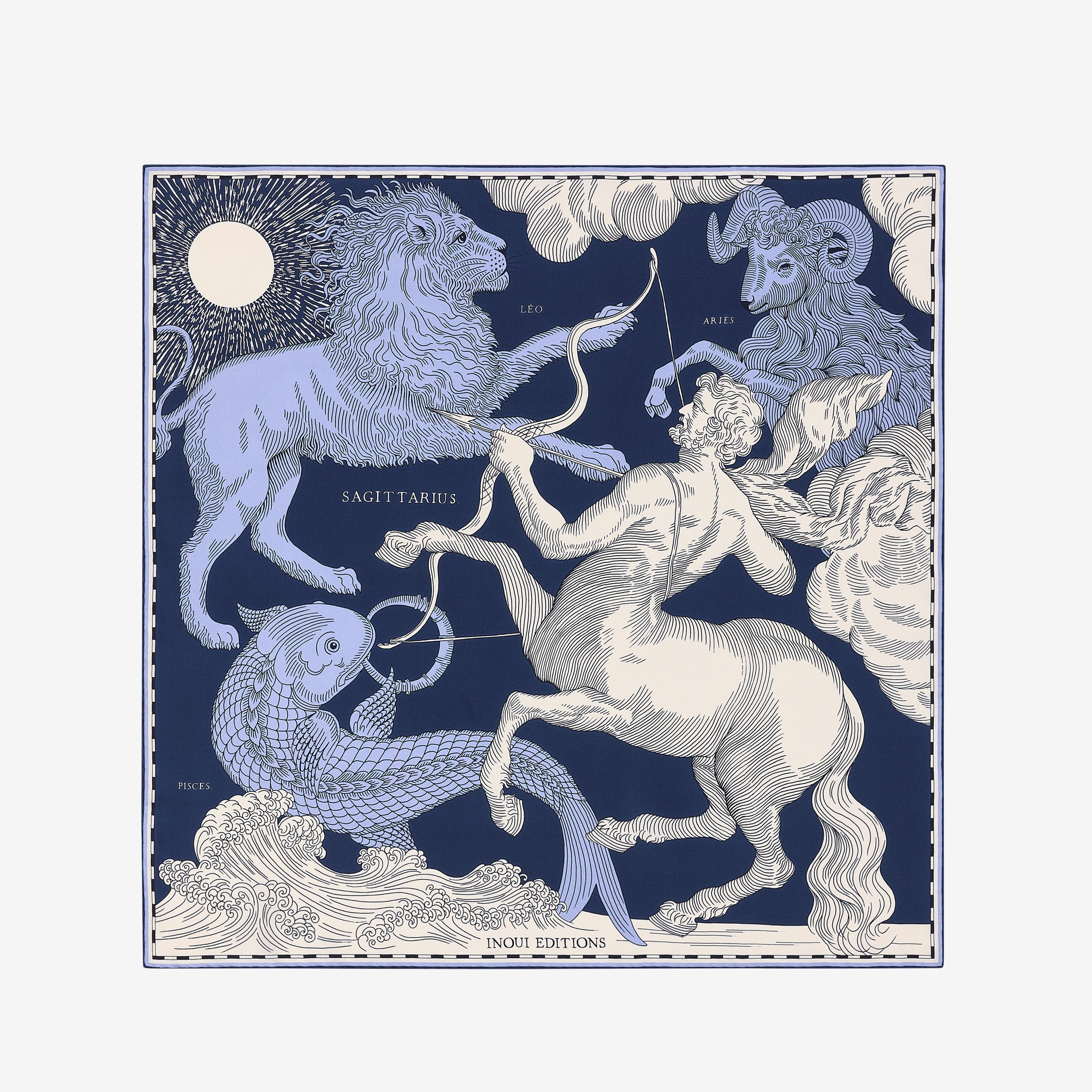 Square 65 - Astro Sagittarius - Blue