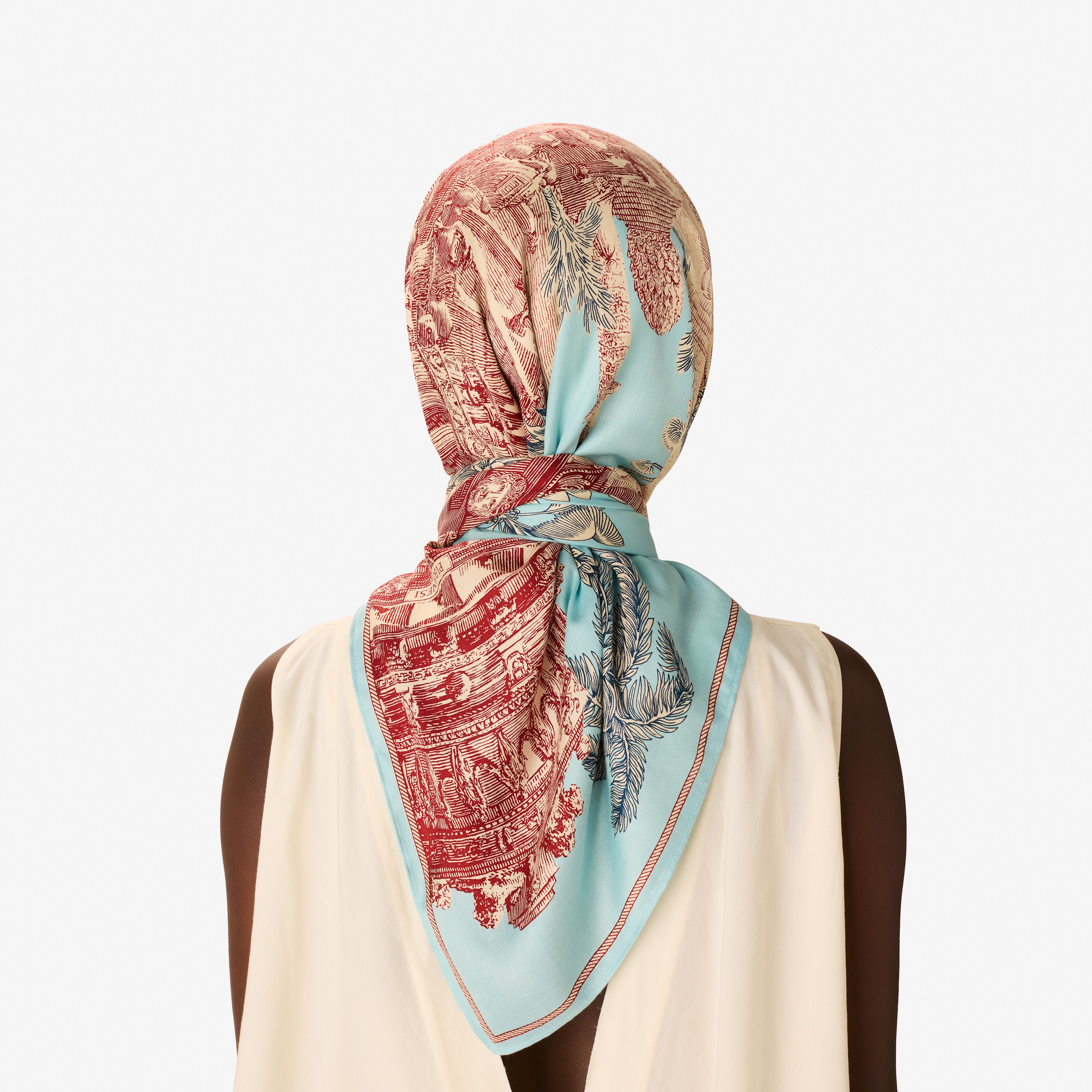 Carré 130 - Piranesi - Turquoise