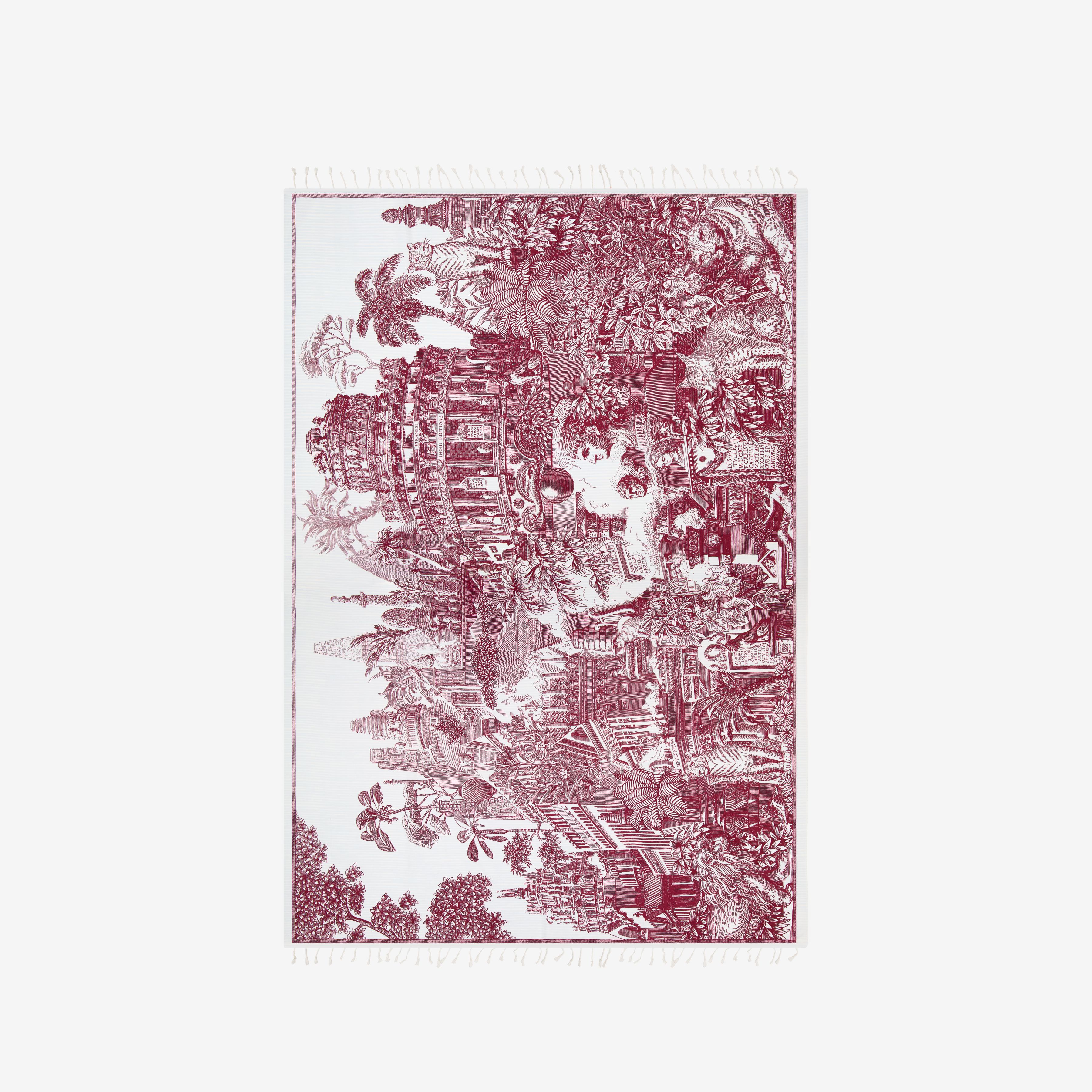 Fouta 140 - Piranesi - Rouge