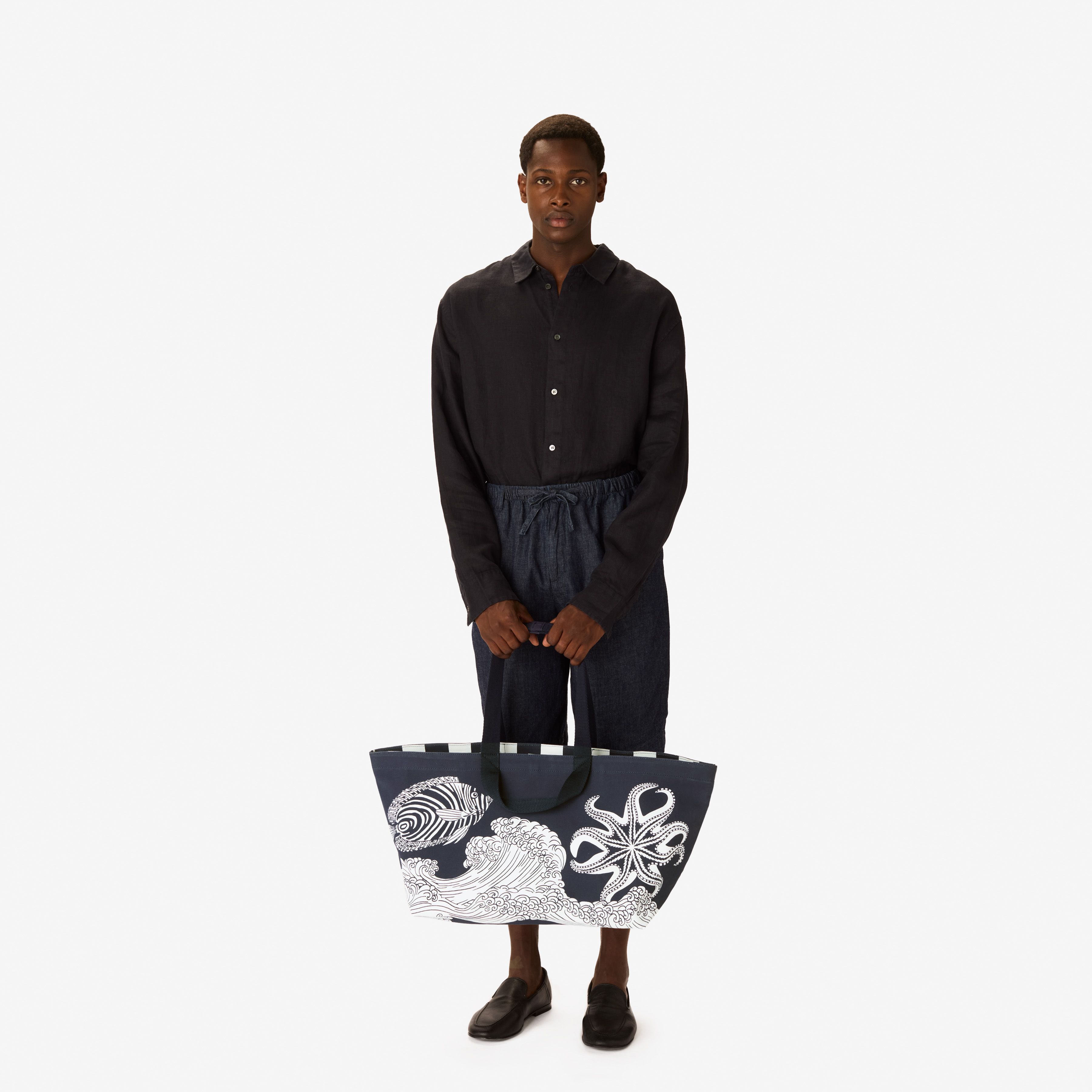 Sac Cabas - Poseidon - Bleu Marine