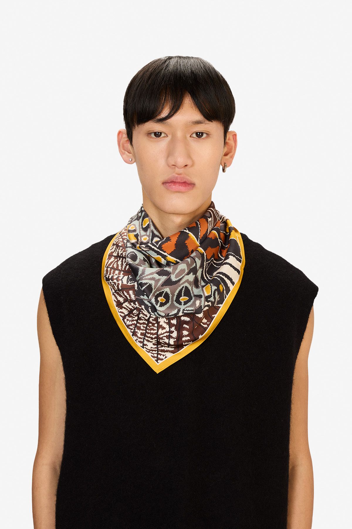 Carré 65 - Papillons - Naturel