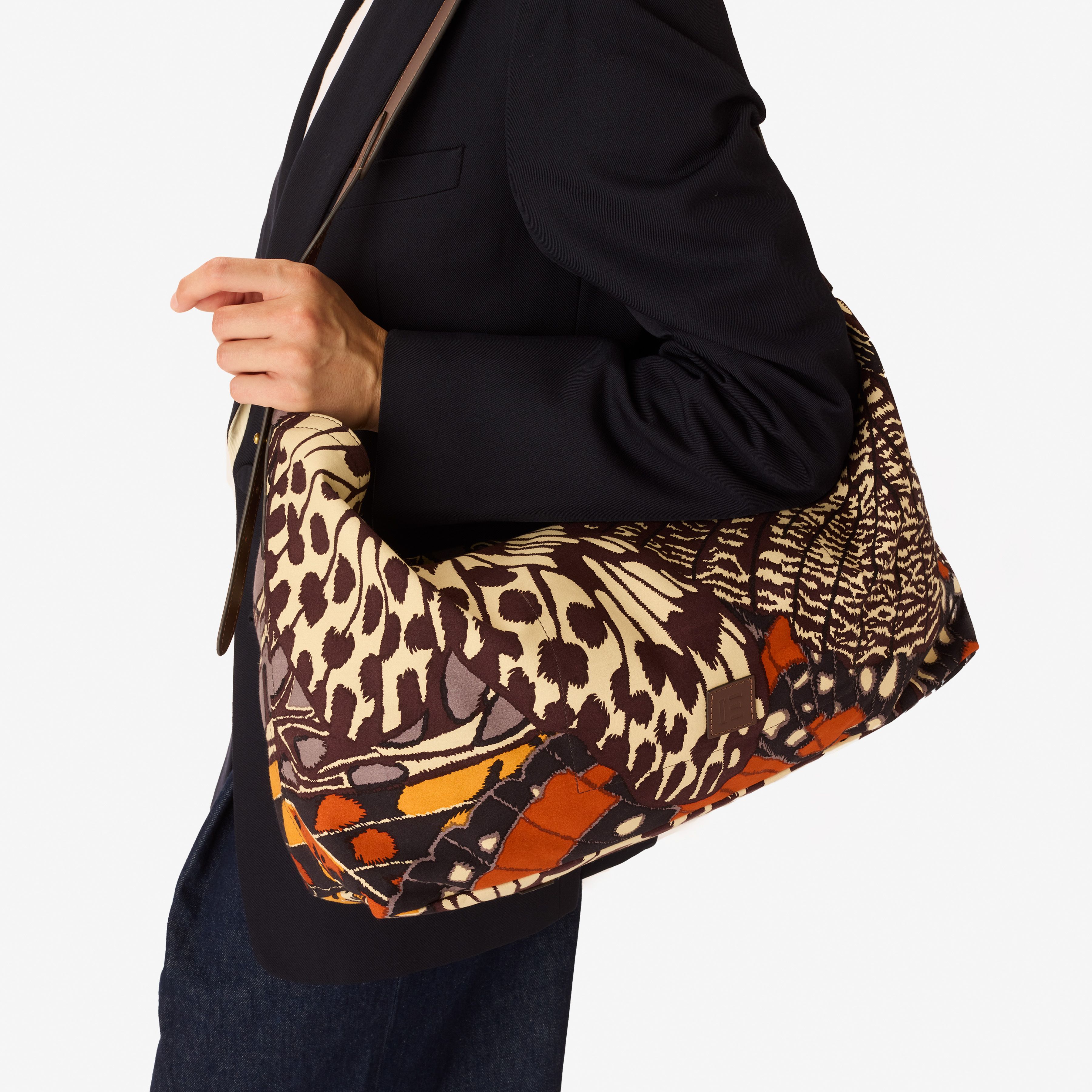Sac Maxi Campus - Papillons - Naturel