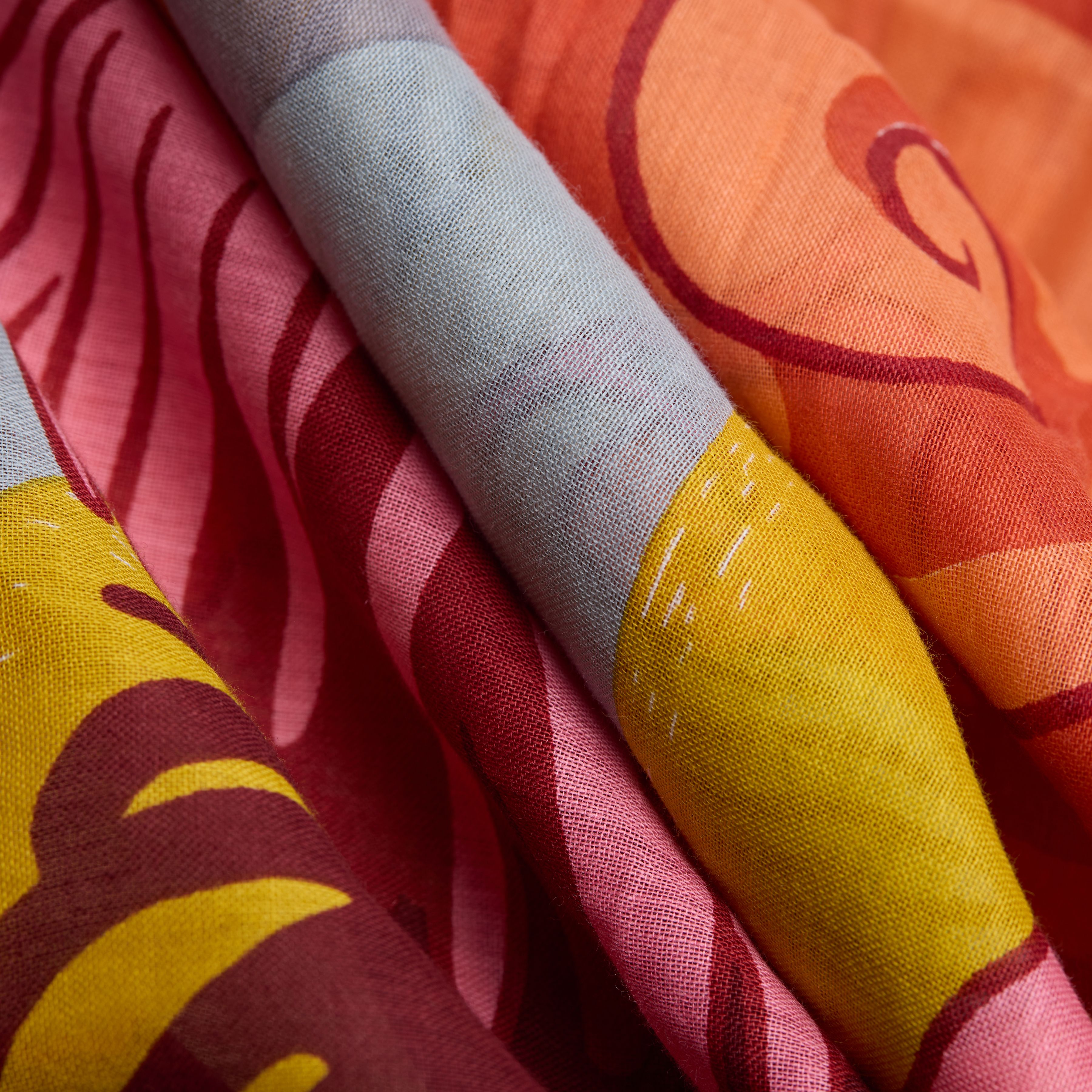 Scarf 100 - Jardin - Yellow