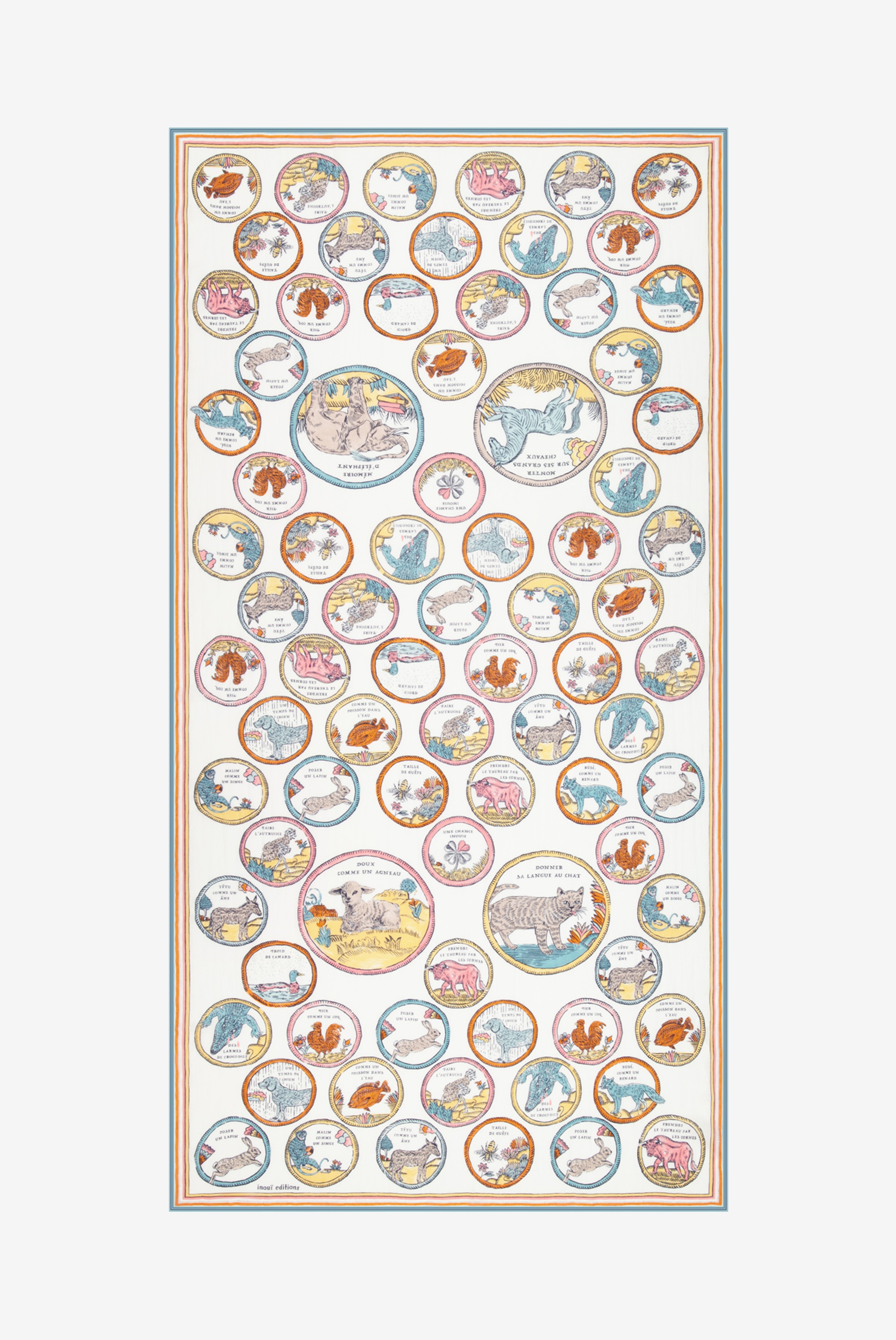 Écharpe 100 - Chance Inoui - Blanc