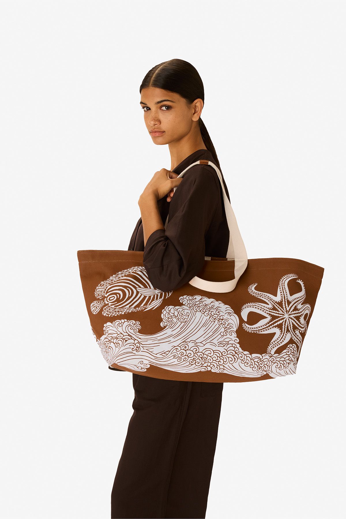 Sac Cabas - Poseidon - Marron