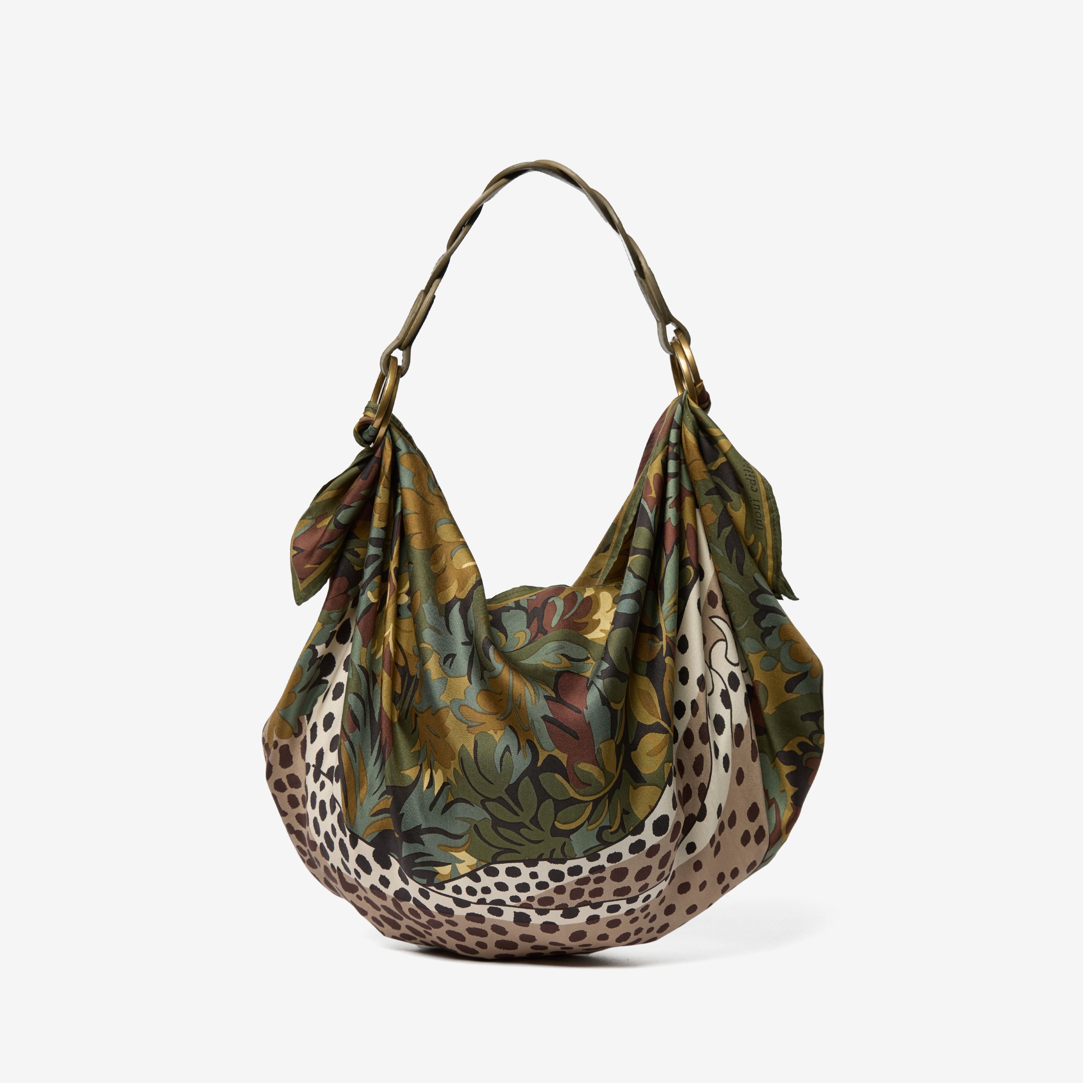 Leather Handle - Braid - Khaki