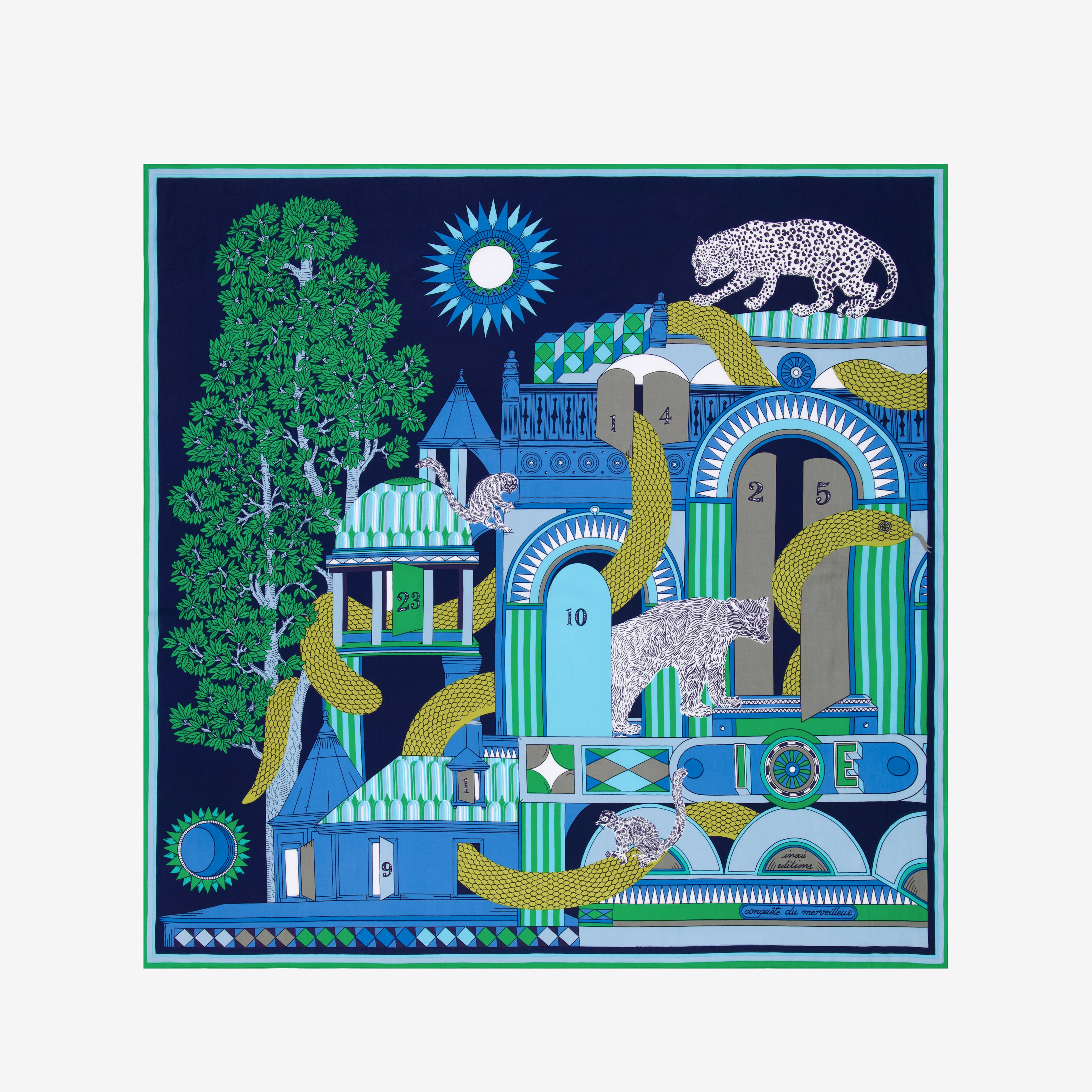 Square 100 - Taj - Green