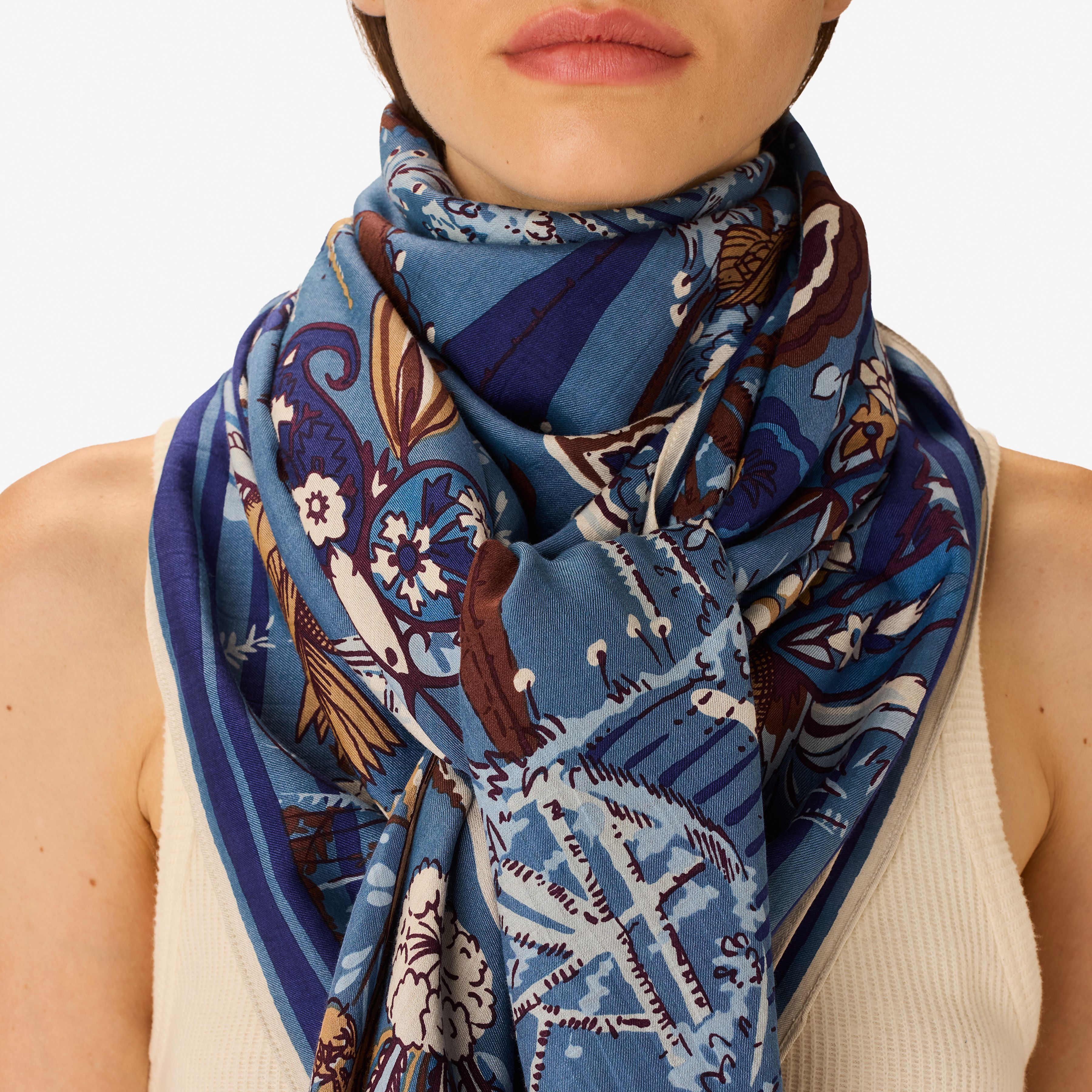 Square 130 - Pagode - Blue