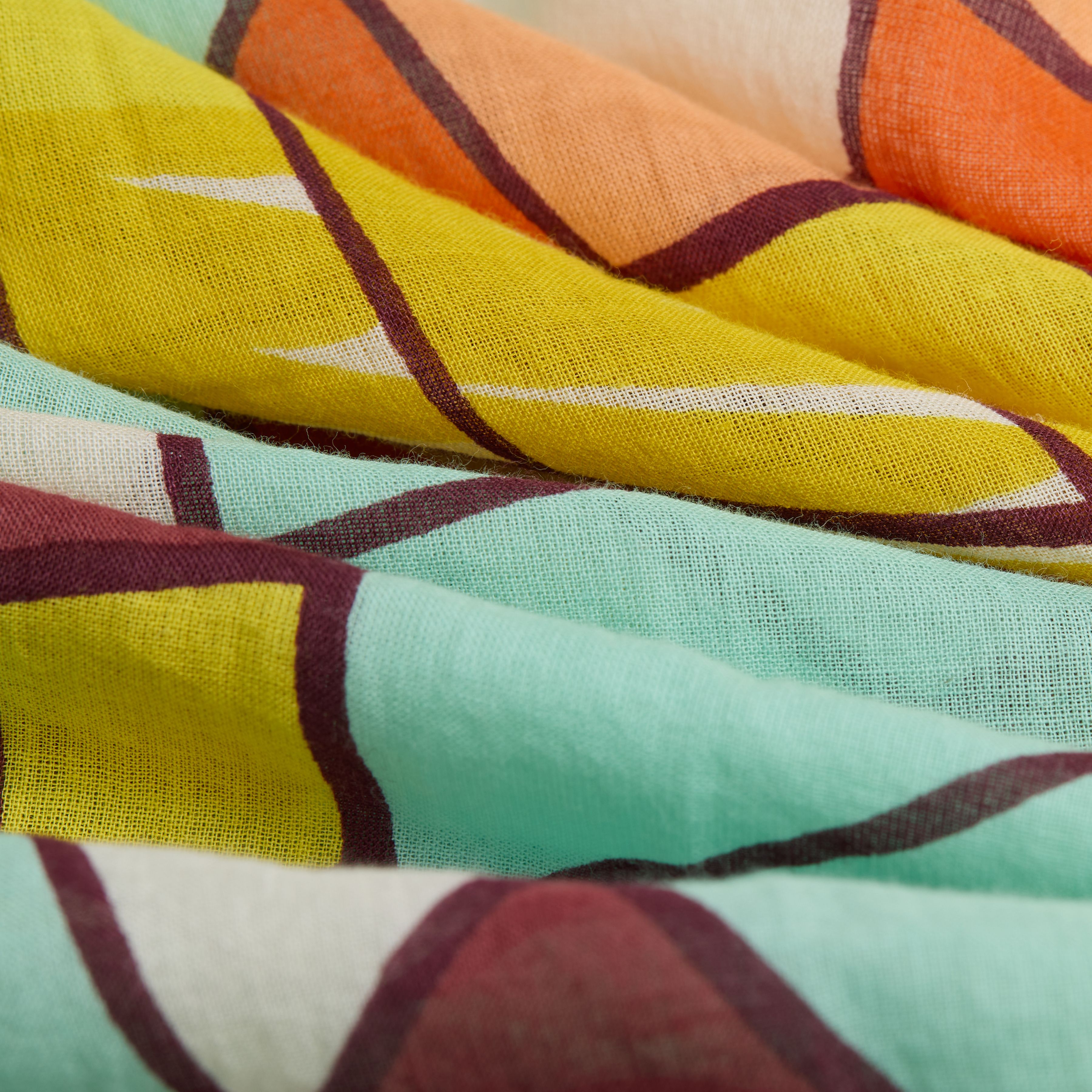 Ciarpe 100 - Cerfs Volants - Blu Turchese