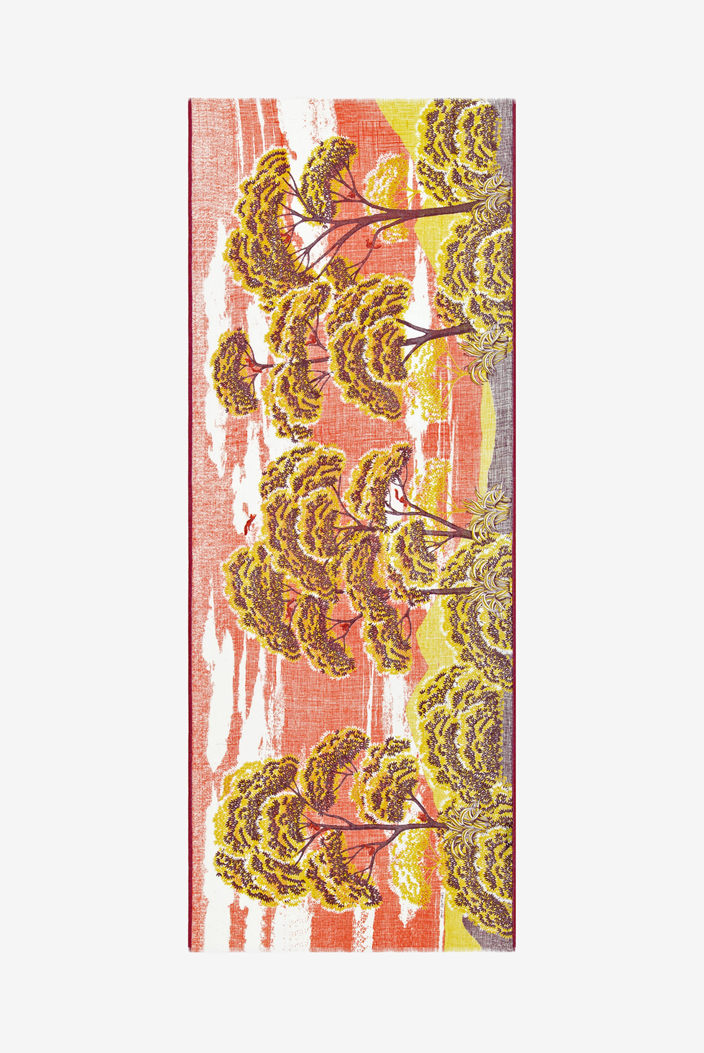 Écharpe 70 - Ambroise - Jaune