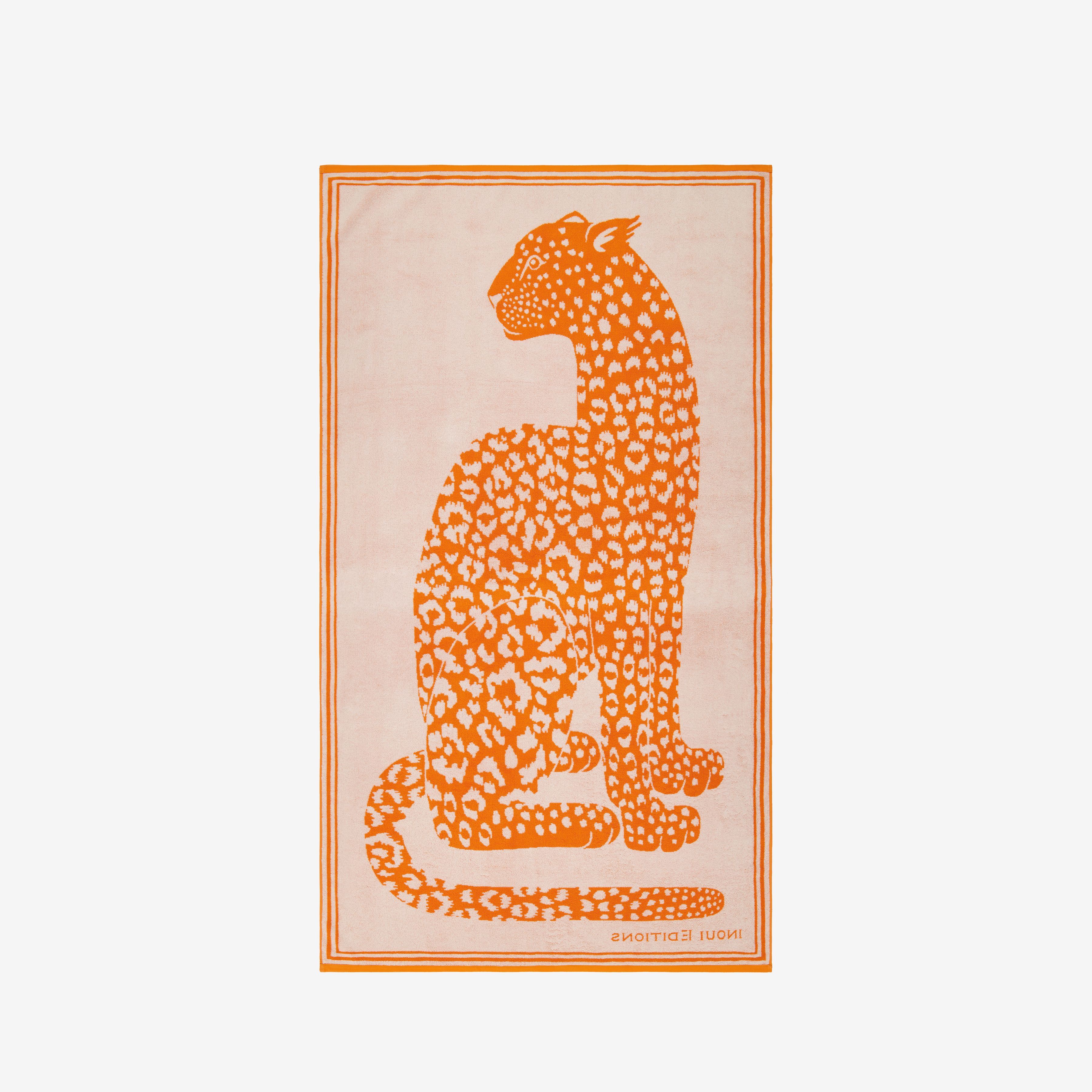 Serviette De Plage 100 - Fetiche - Orange
