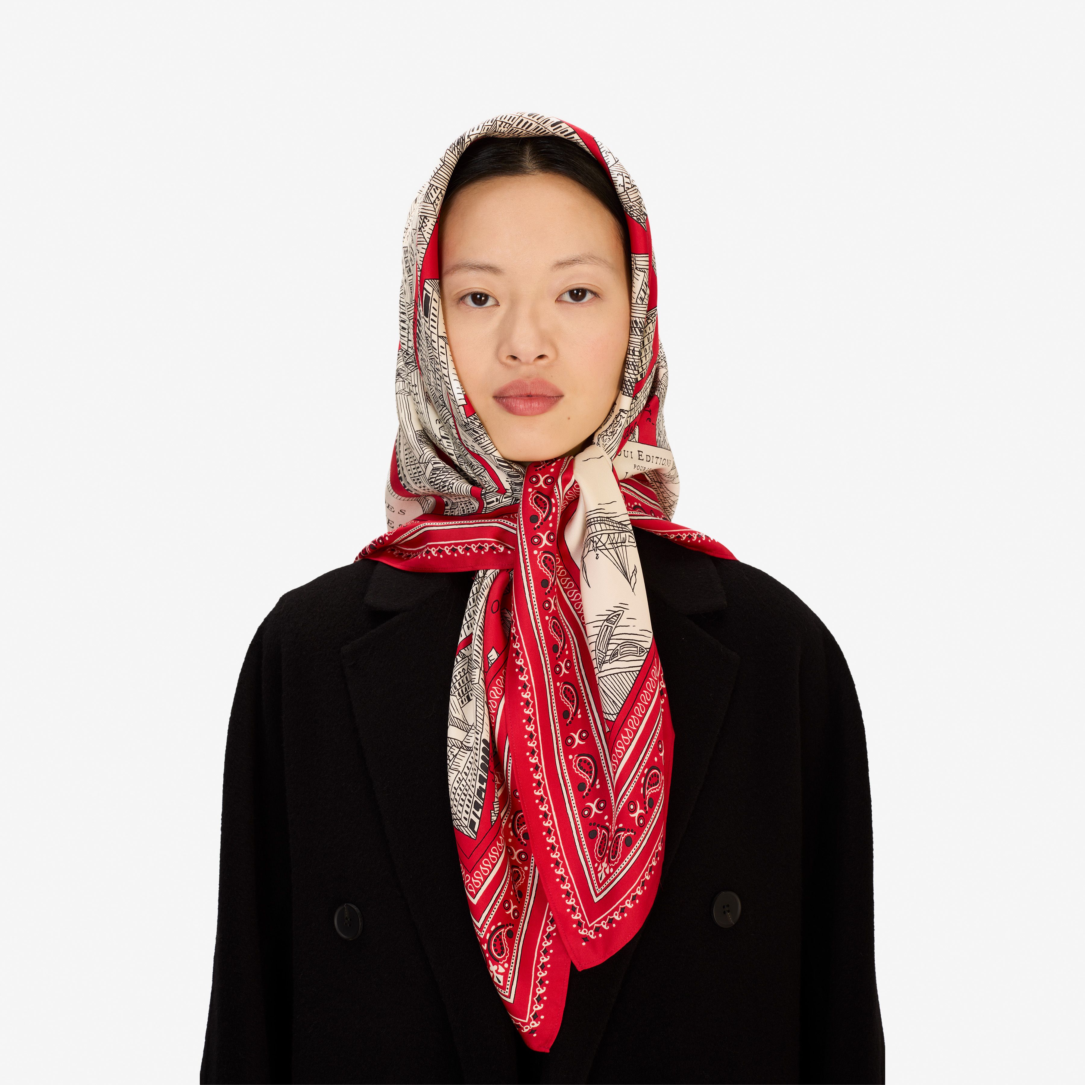 Square 100 - Louvre - Red