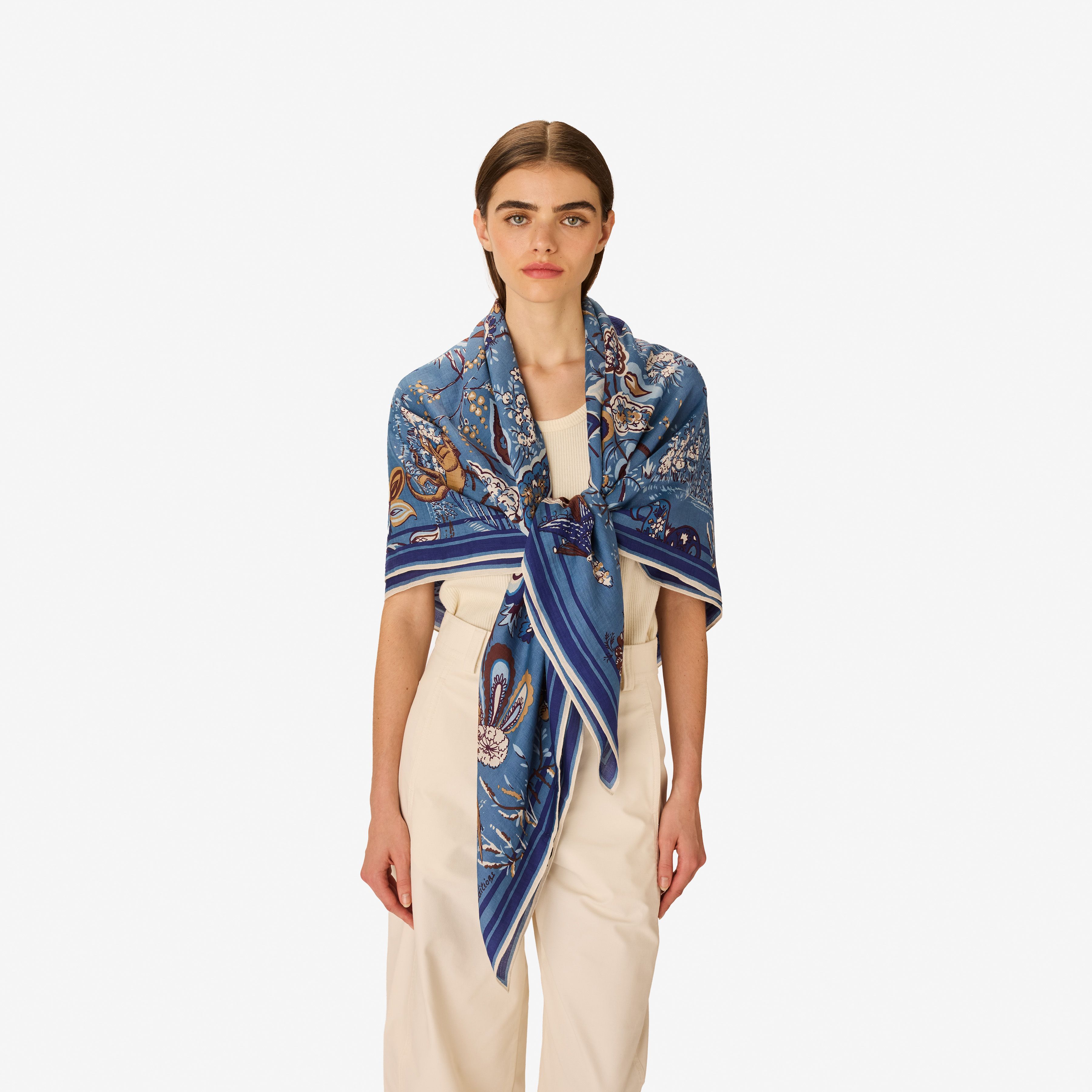 Square 130 - Pagode - Blue