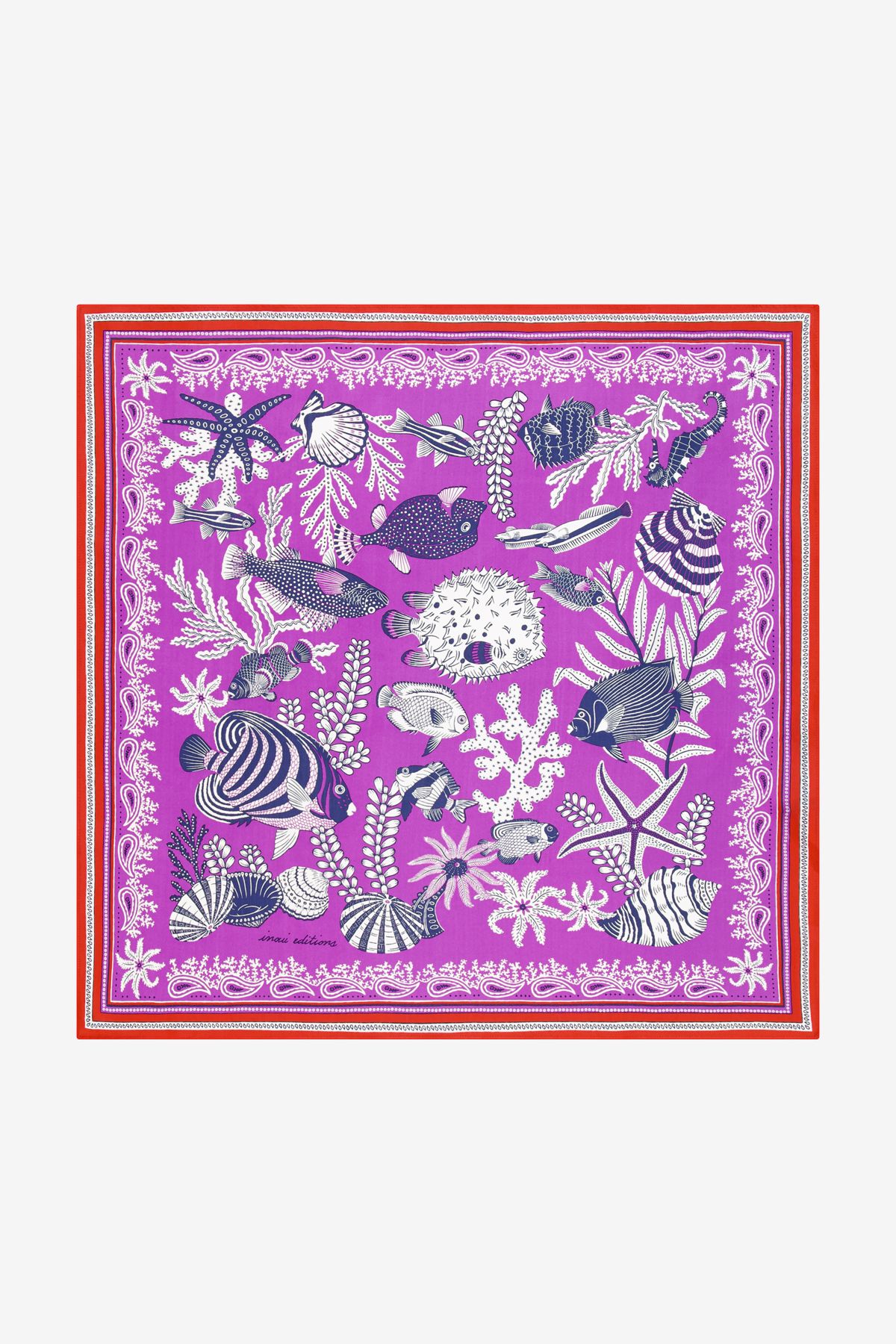 Carré 65 - Neptune - Violet