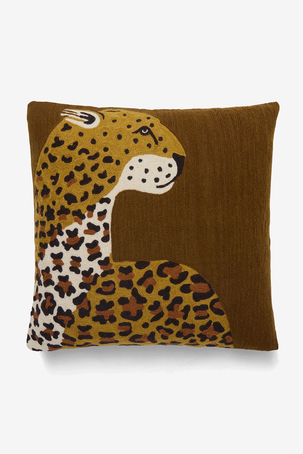 Housse de Coussin 45 - Leopard - Safran