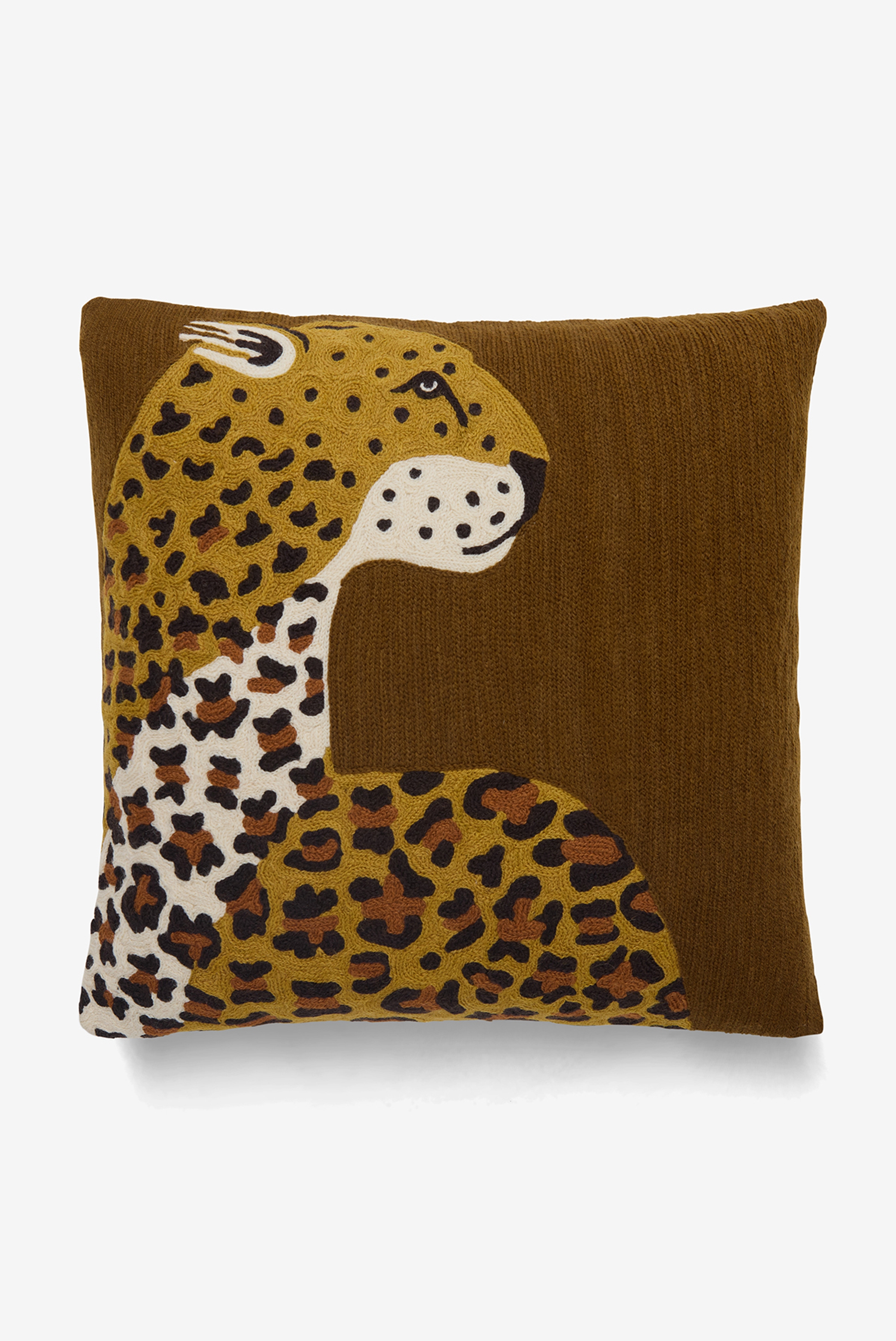 Housse de Coussin 45 - Leopard - Safran