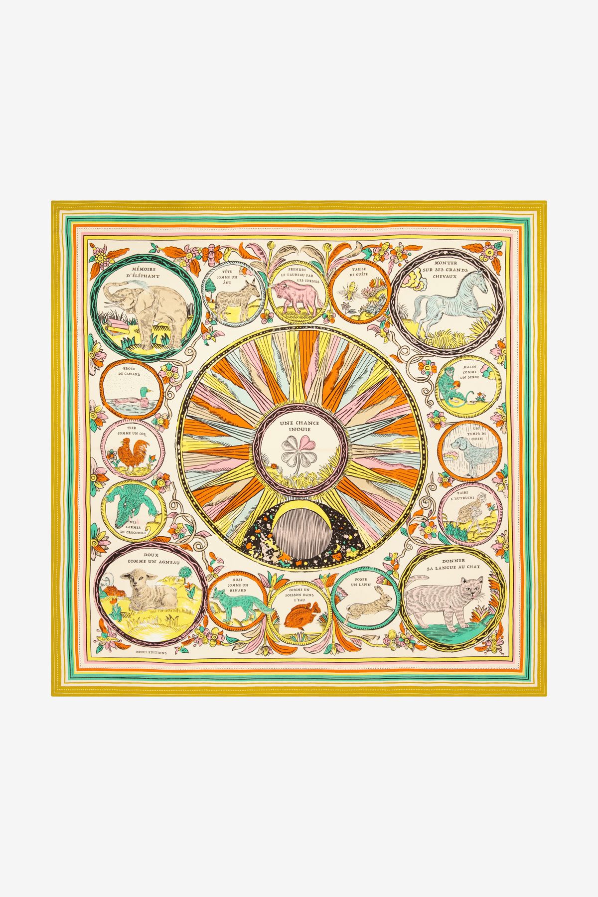 Carré 130 - Chance Inoui - Multicolore