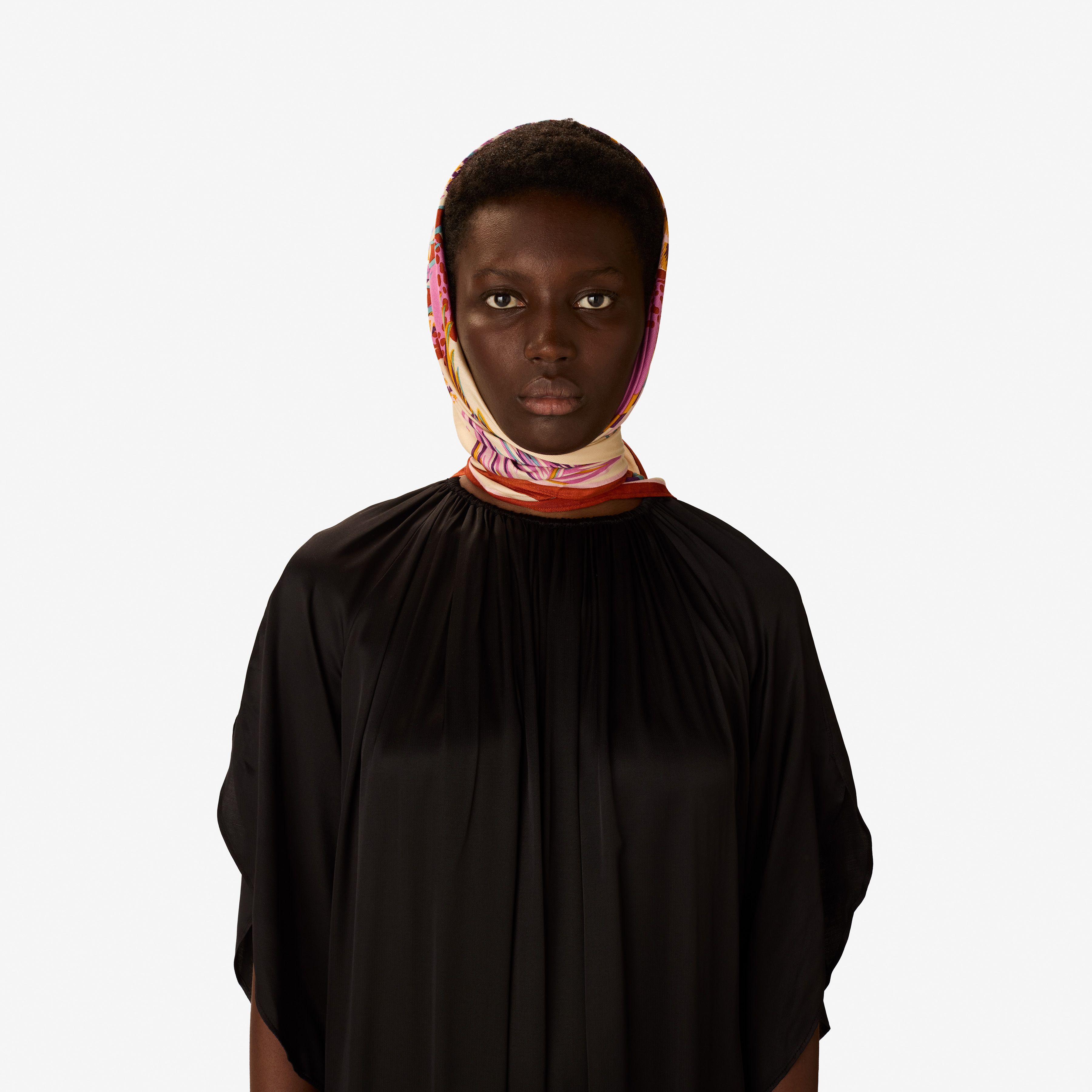 Square 100 - Croco - White