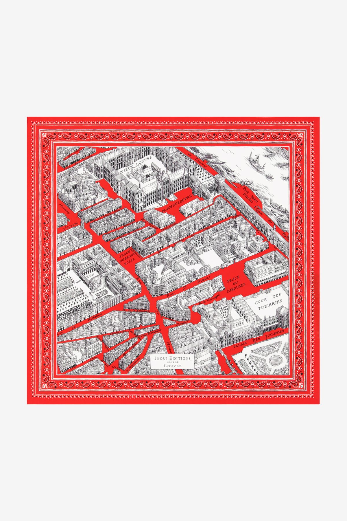 Carré 65 - Louvre - Rouge