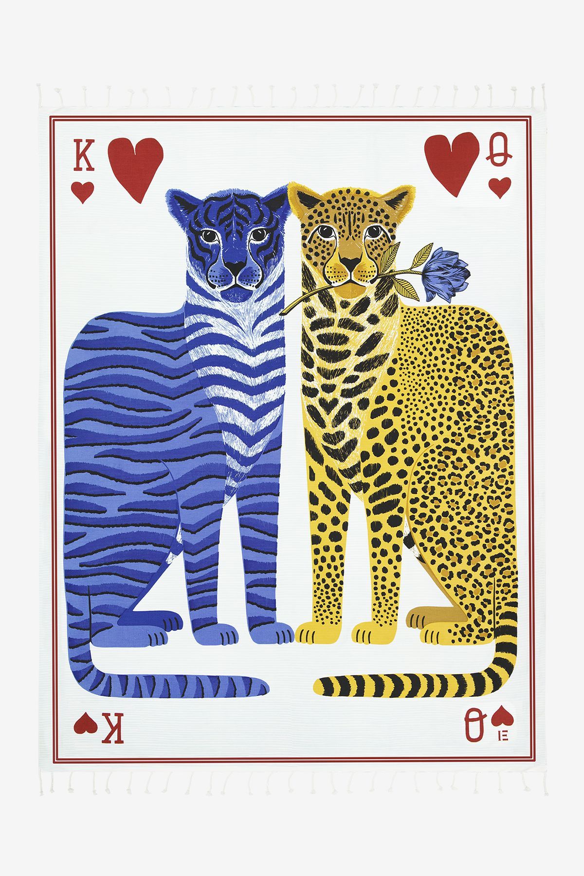 Fouta 140 - King & Queen - Blanc