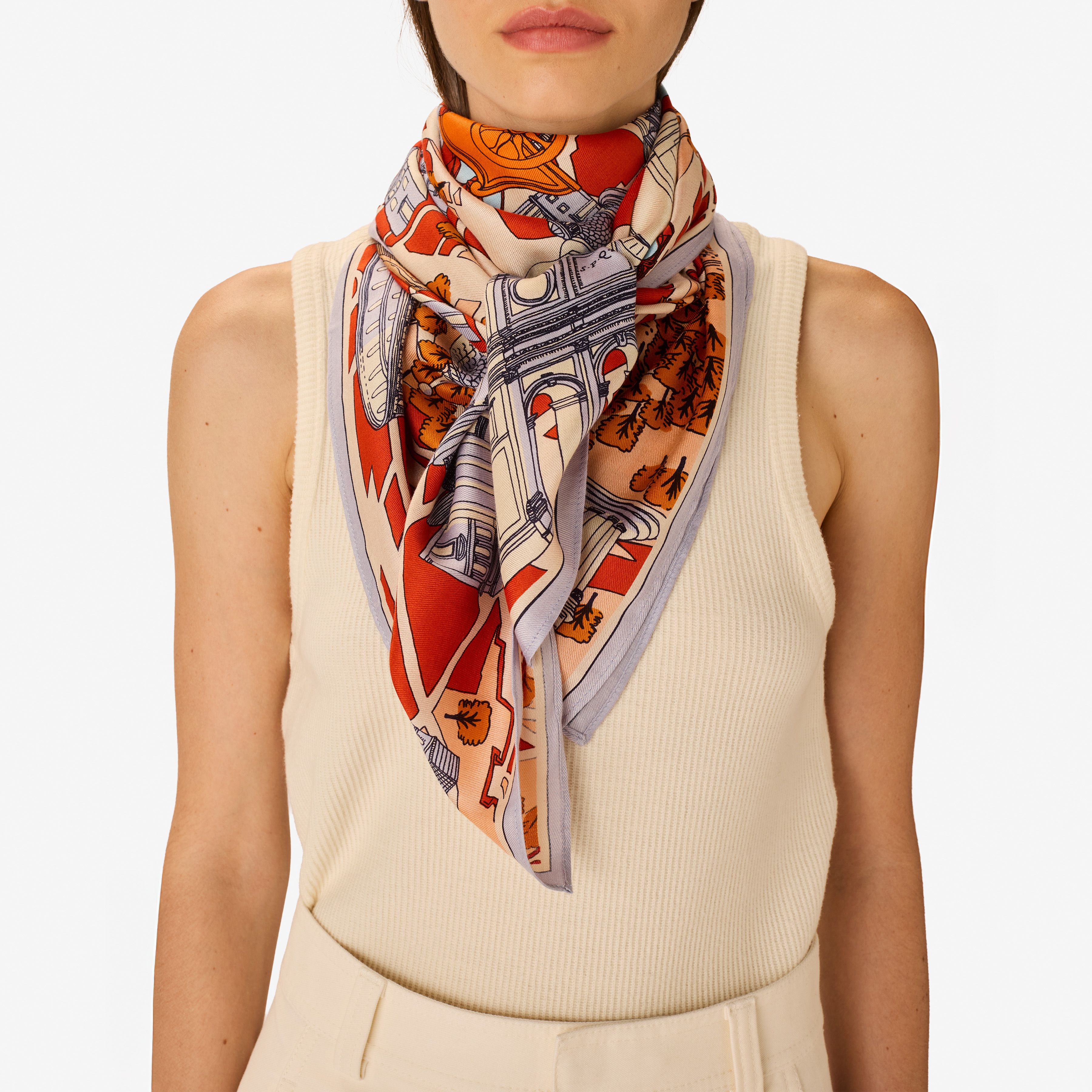 Carré 100 - Rome - Orange