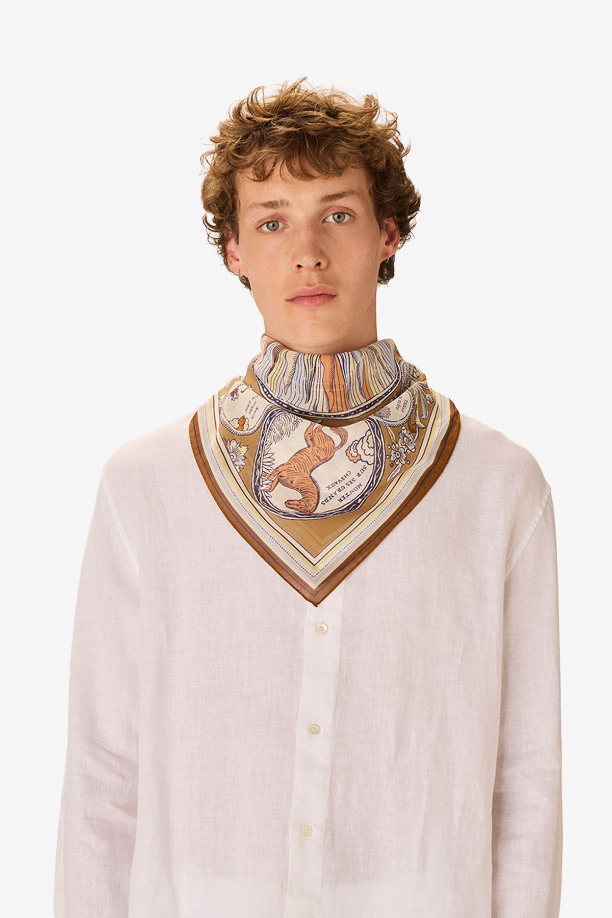 Carré 70 Coton - Chance Inoui - Mordoré