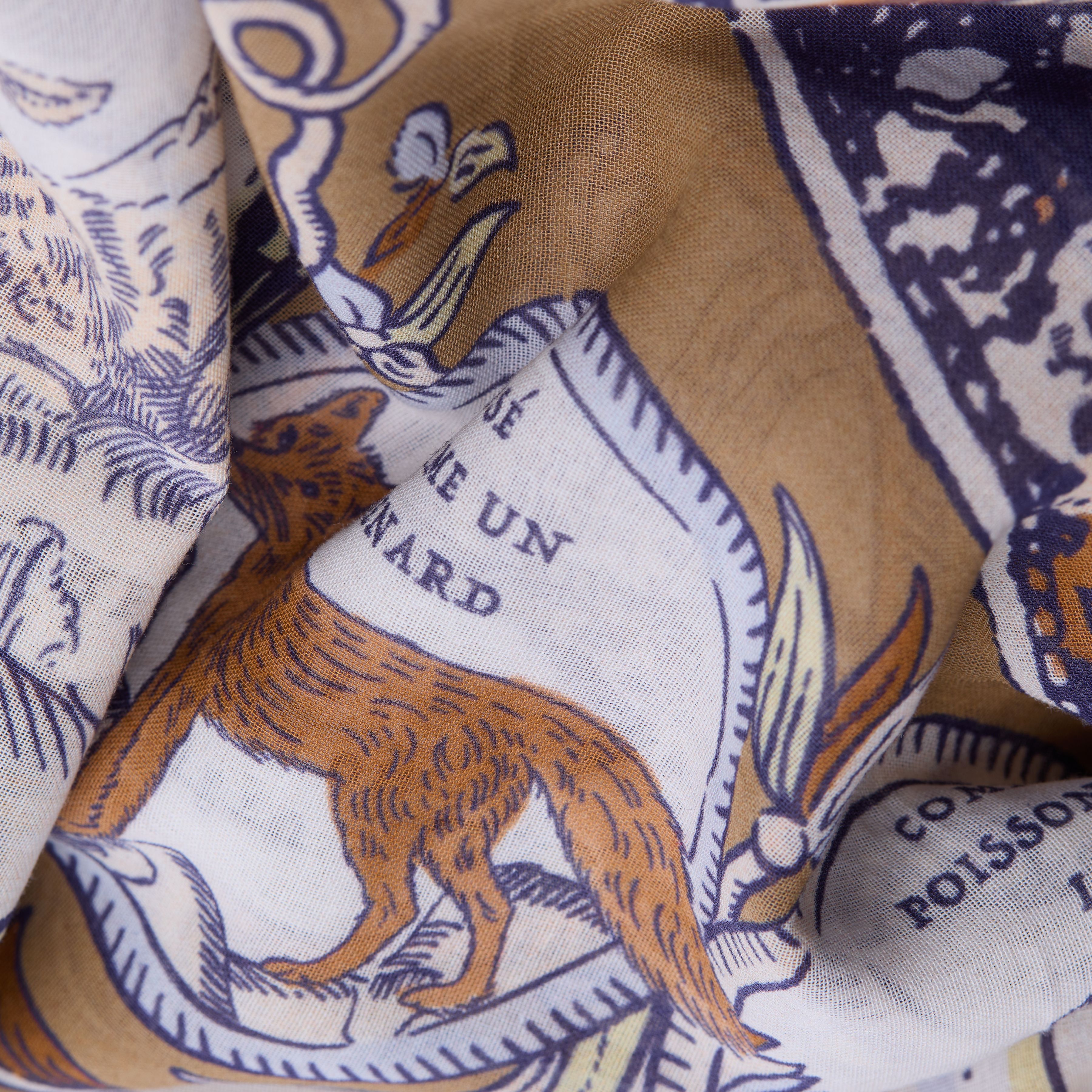 Carré 70 Coton - Chance Inoui - Mordoré