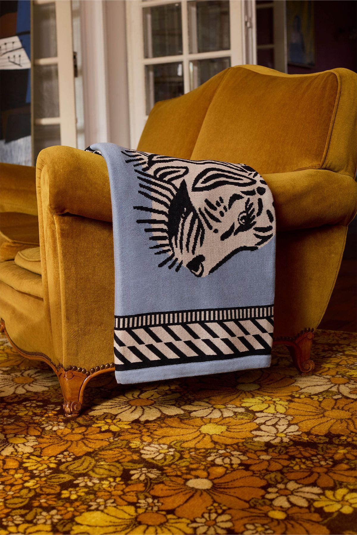 Plaid 130 - Mantra - Bleu